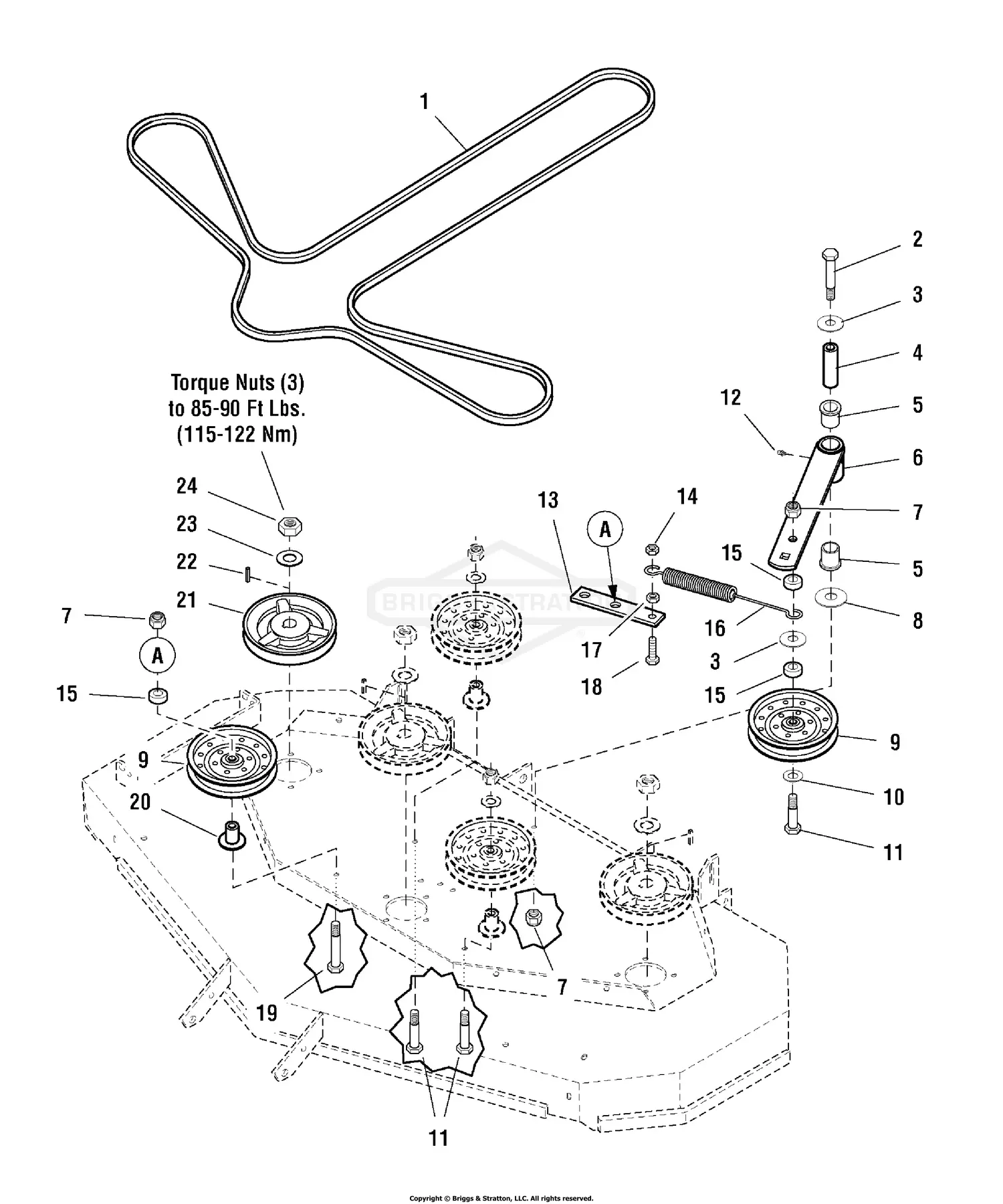 Simplicity 1694763 - STALLION, 25HP KOH, 4W-IS Parts Diagrams