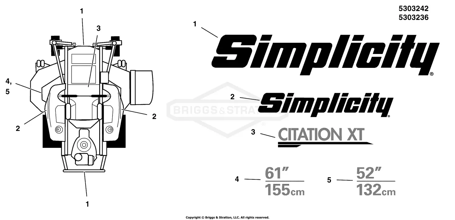 Simplicity 5901228 - Citation XT, 23 Gross HP Kawasaki Zero