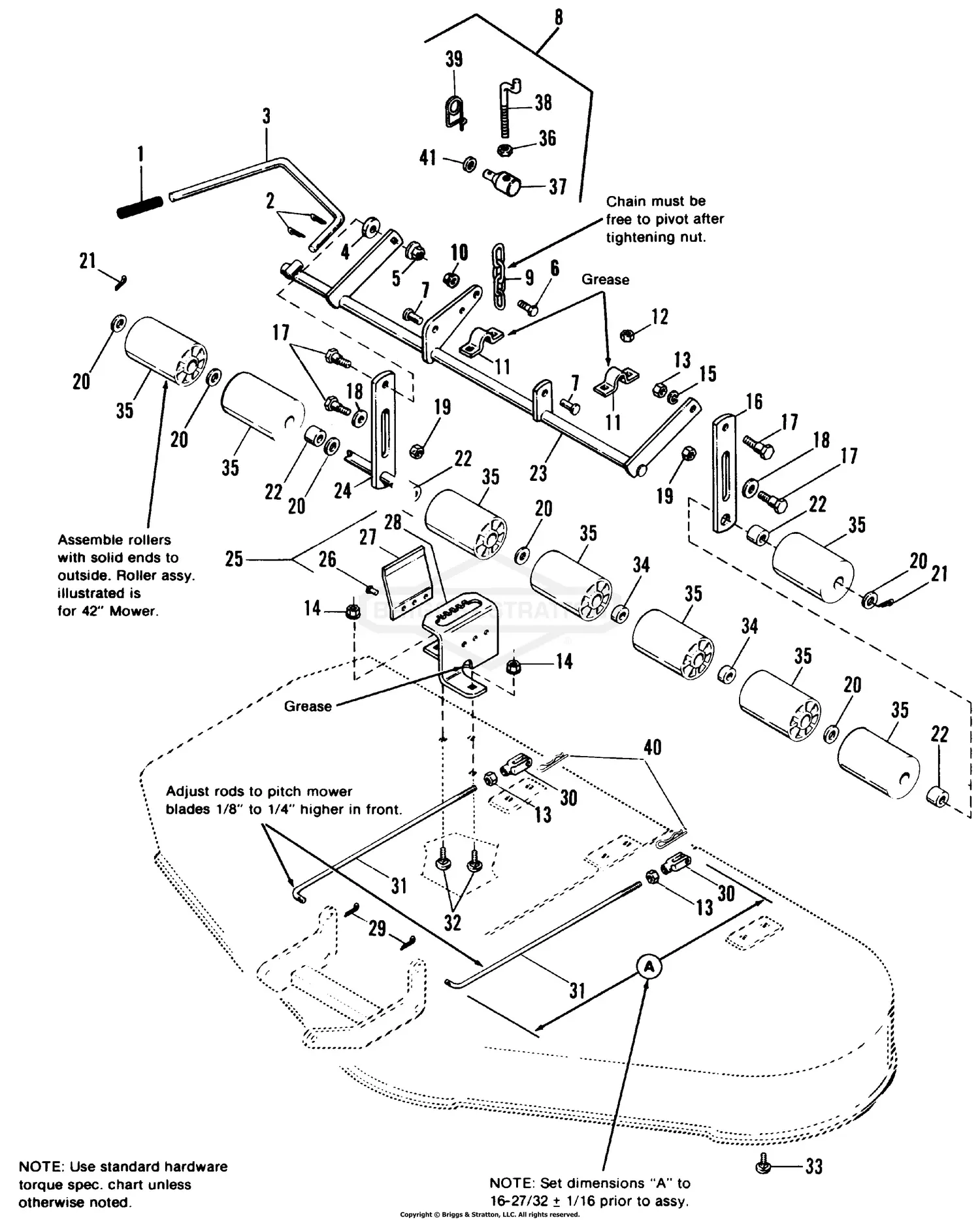 Simplicity 1691473 - 5212.5H, 12.5HP Hydro Parts Diagrams