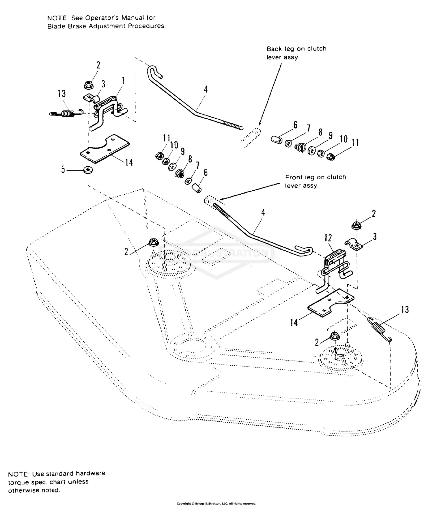シュライページ Simplicity 1691473 - 5212.5H, 12.5HP Hydro Parts Diagrams