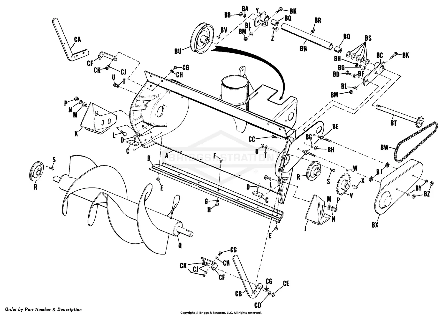 Kubota Standard H30 Mower Blade Kit for 48