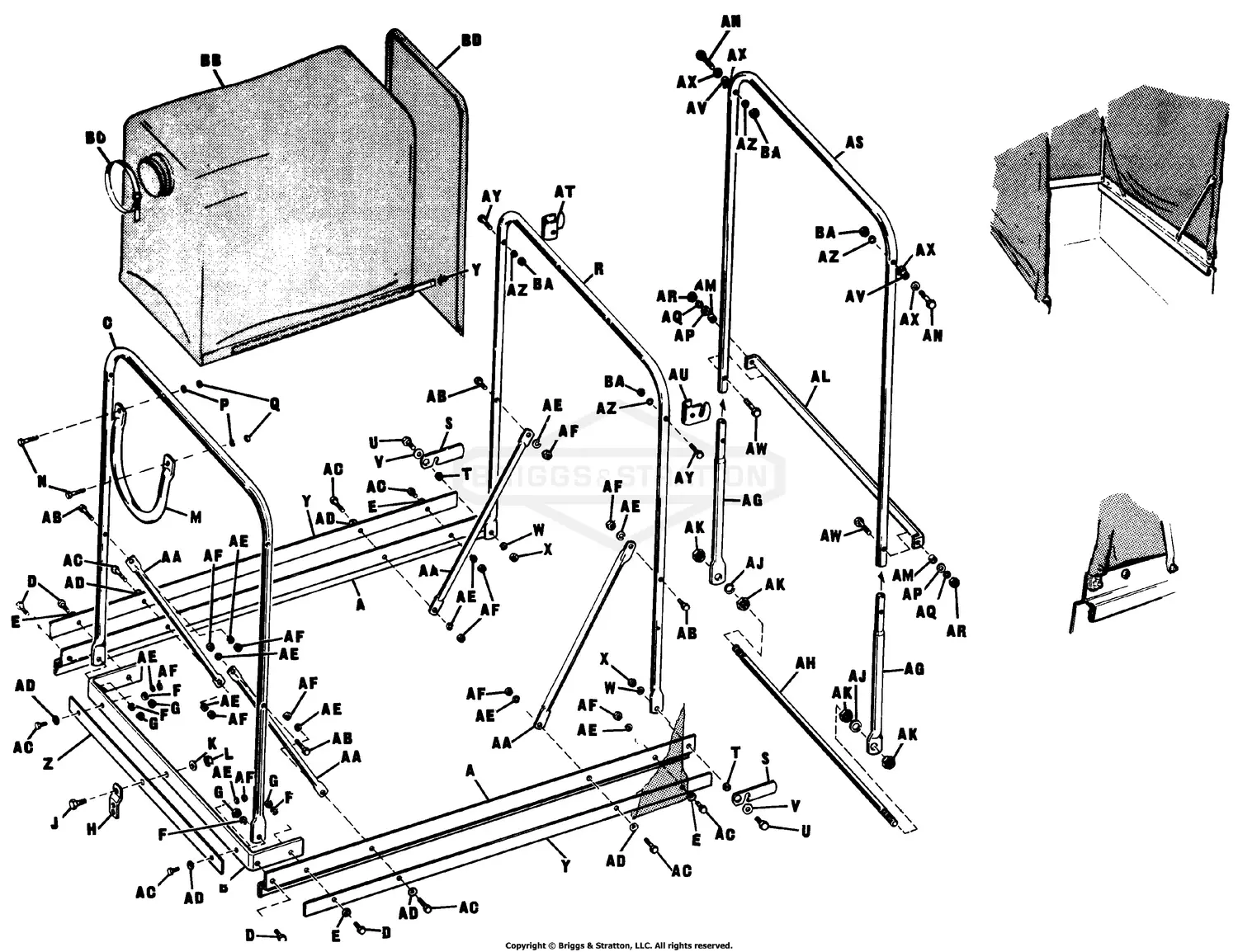 Simplicity 990373 - Broadmoor, 707 7HP Gear Parts Diagrams