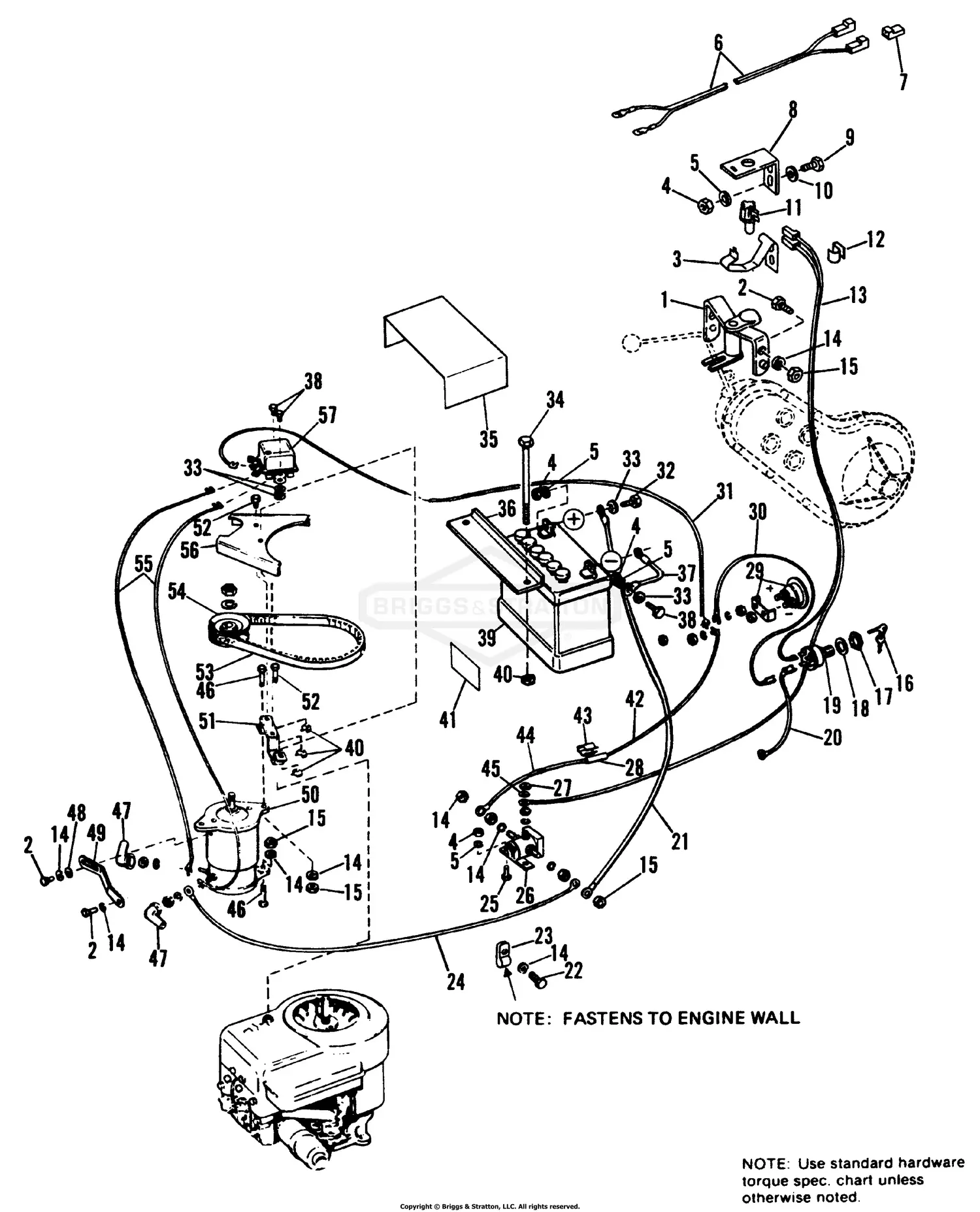 Simplicity 990373 - Broadmoor, 707 7HP Gear Parts Diagrams