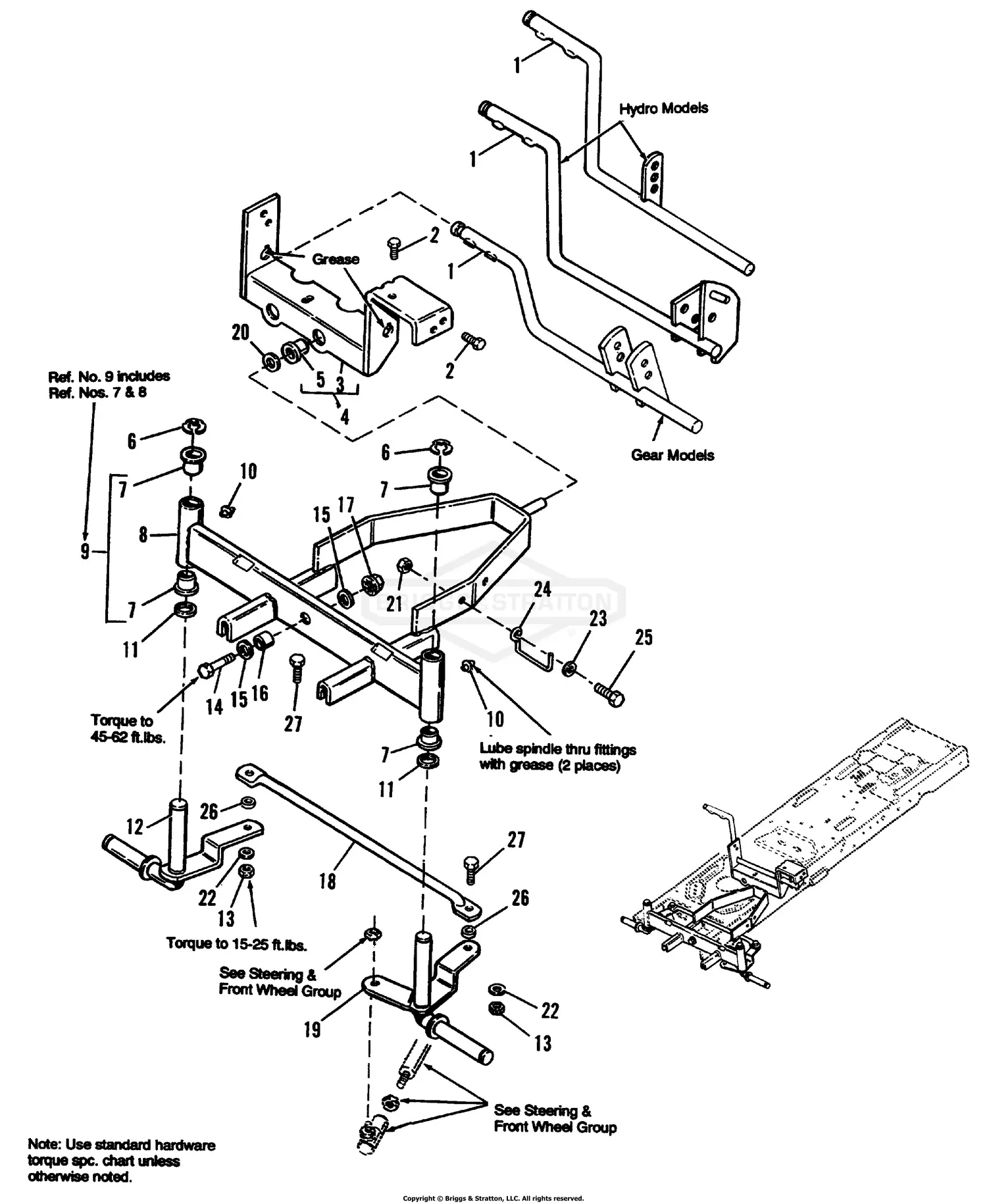 Simplicity 1692162 - Regent, 12HP Gear (CE/Export) Parts