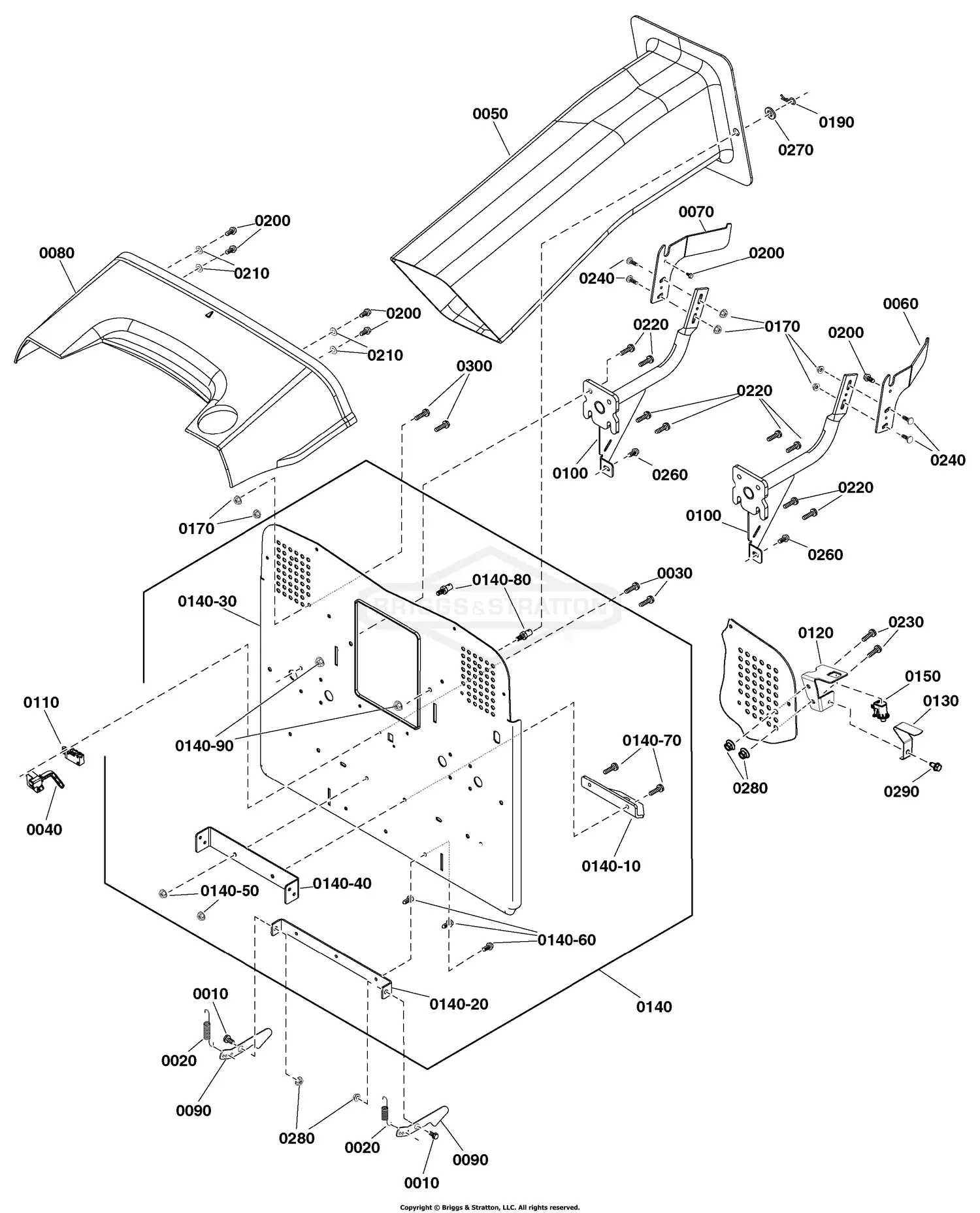✼ こたりく ✼ Simplicity 2691688-01 - SRD360, 8270 Rear Discharge Lawn