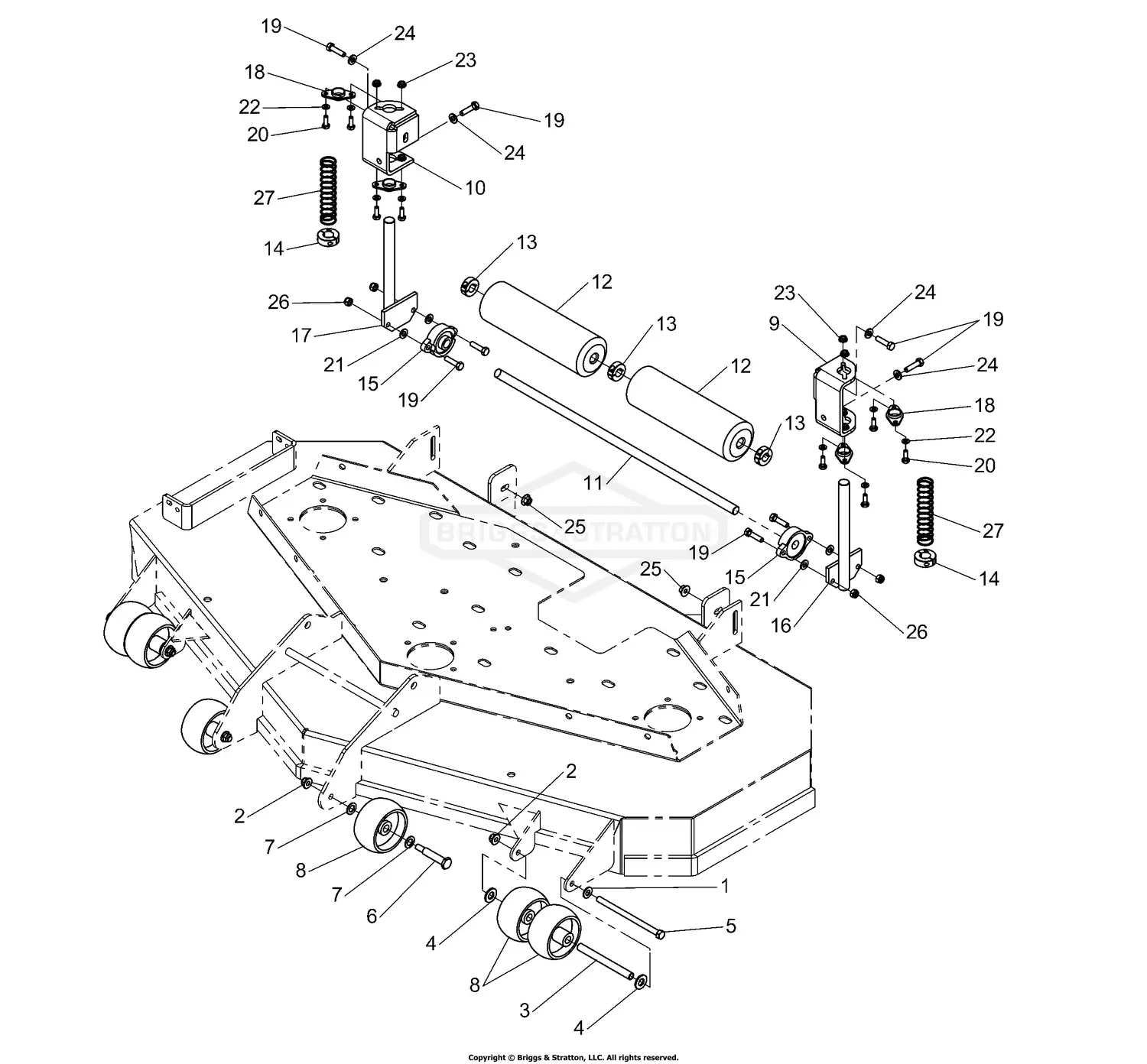 Simplicity 2690370 - Citation, 23HP Briggs & Stratton Zero-Turn