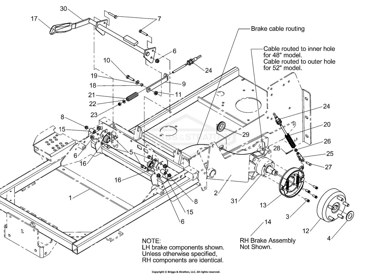 Simplicity 2690370 - Citation, 23HP Briggs & Stratton Zero-Turn