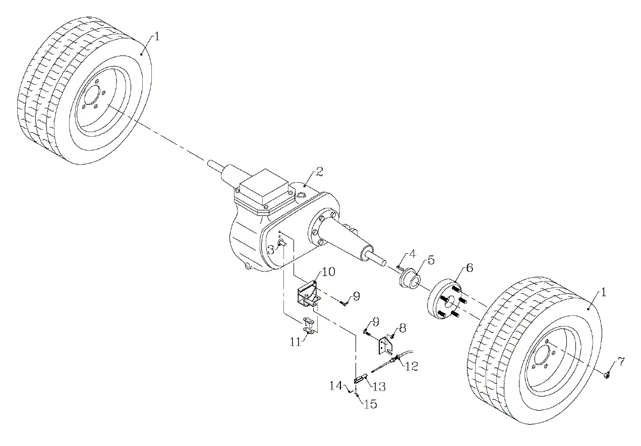 Steiner 75-70025 425E 21.5HP Kubota Diesel Parts Diagrams