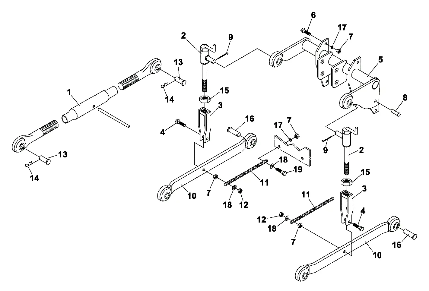Steiner 75-70006 430 Max 25HP Kubota Gas (Steiner) Parts Diagrams