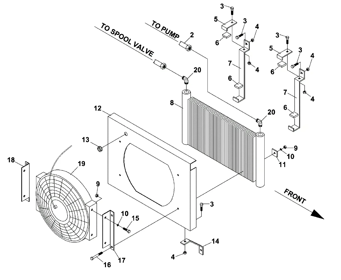 Steiner 75-70006A 430 Max 25HP Kubota Gas (Steiner) Parts Diagrams