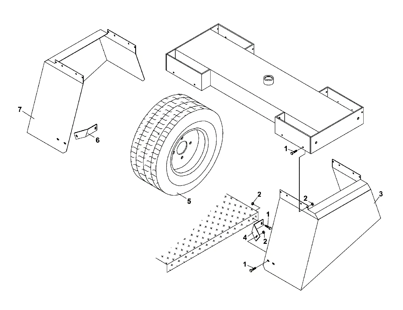 Steiner 73-70805 Tree Farm Mower 44 MC400 (Steiner) Parts