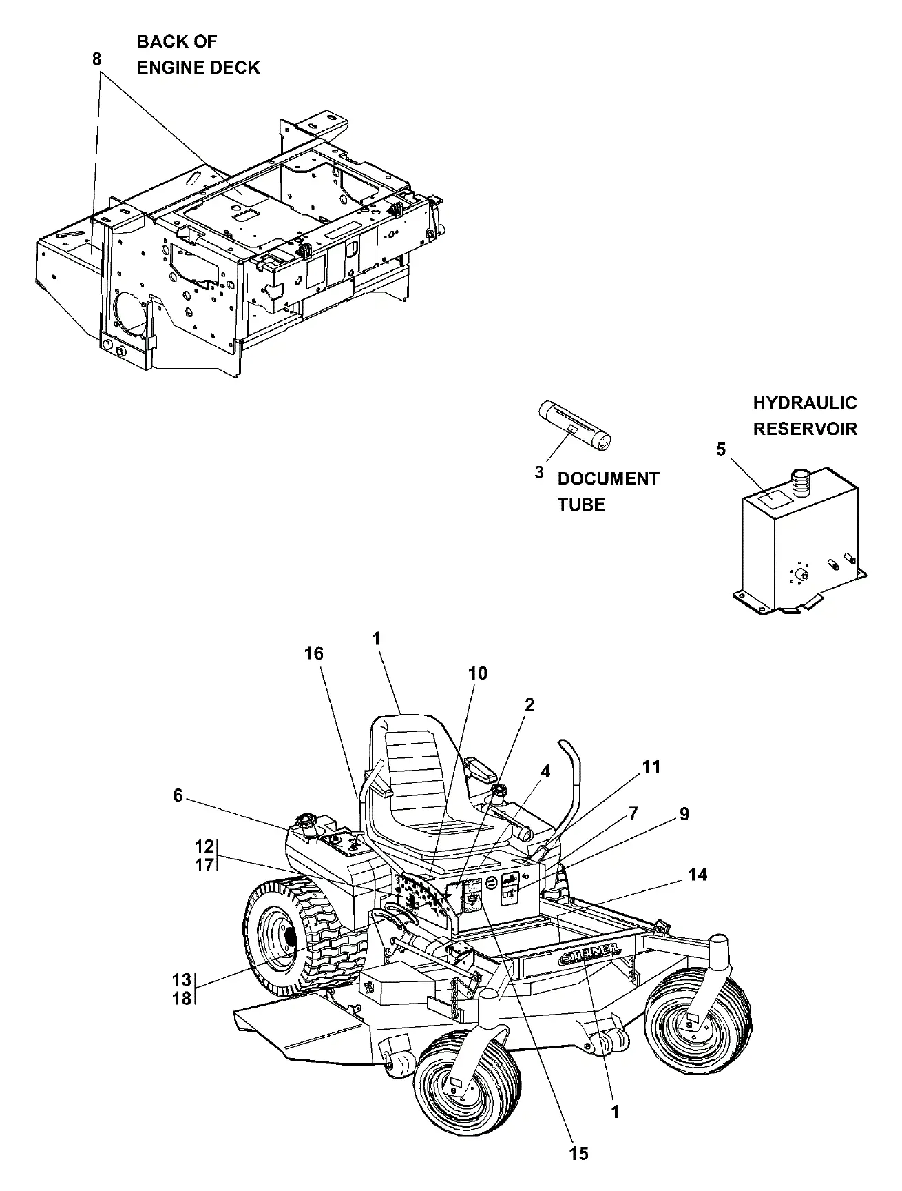 Steiner 442237 ZTM 227 27HP Klr W/61