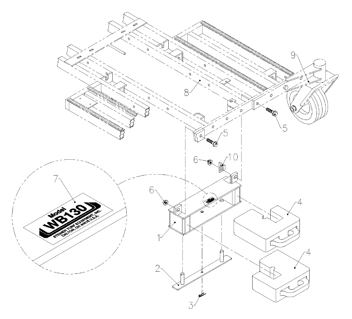 Steiner 75-02060 ZTM320 20HP Kohler W/52