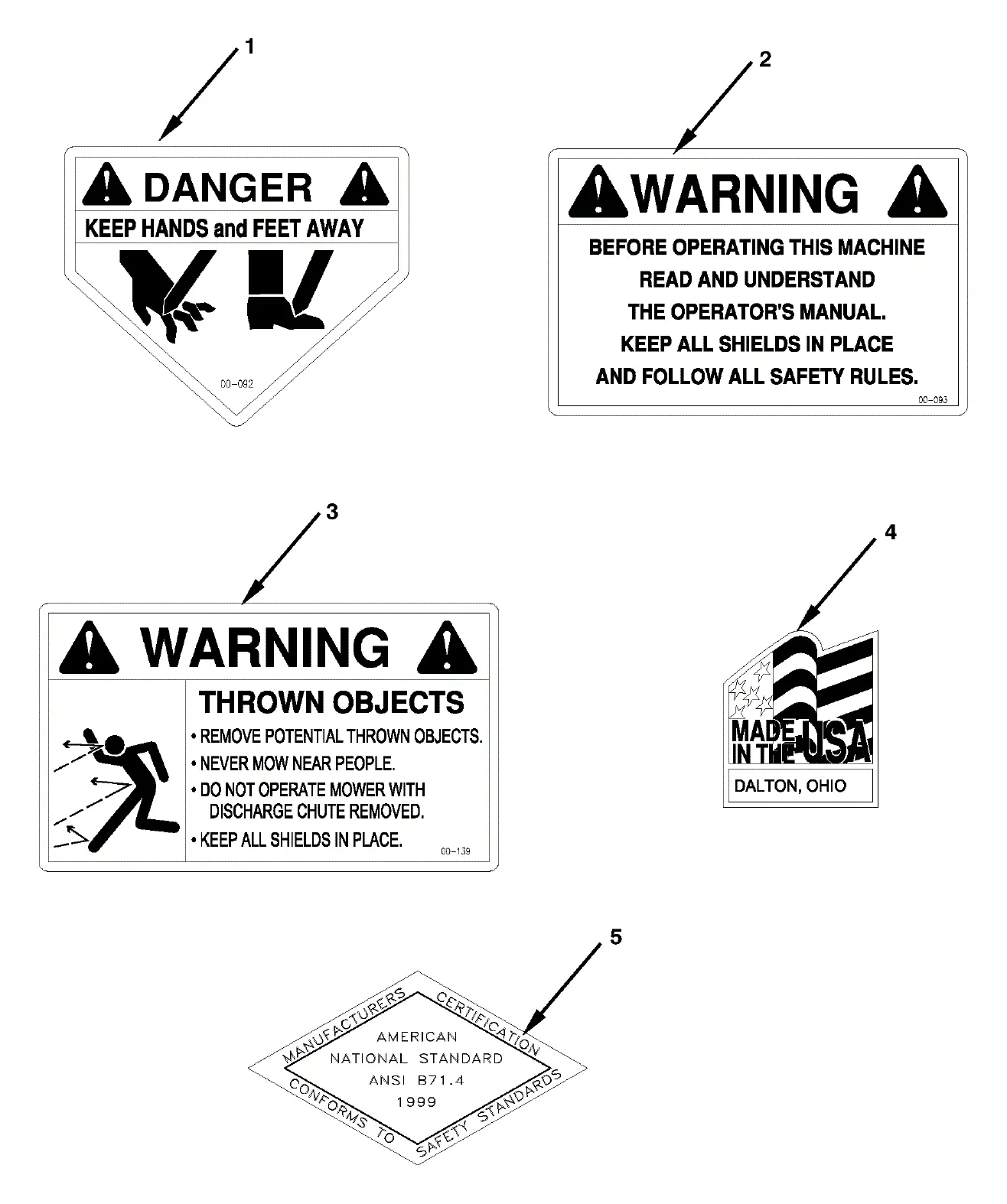 Steiner 75-05020 ZTM Mower Deck 61