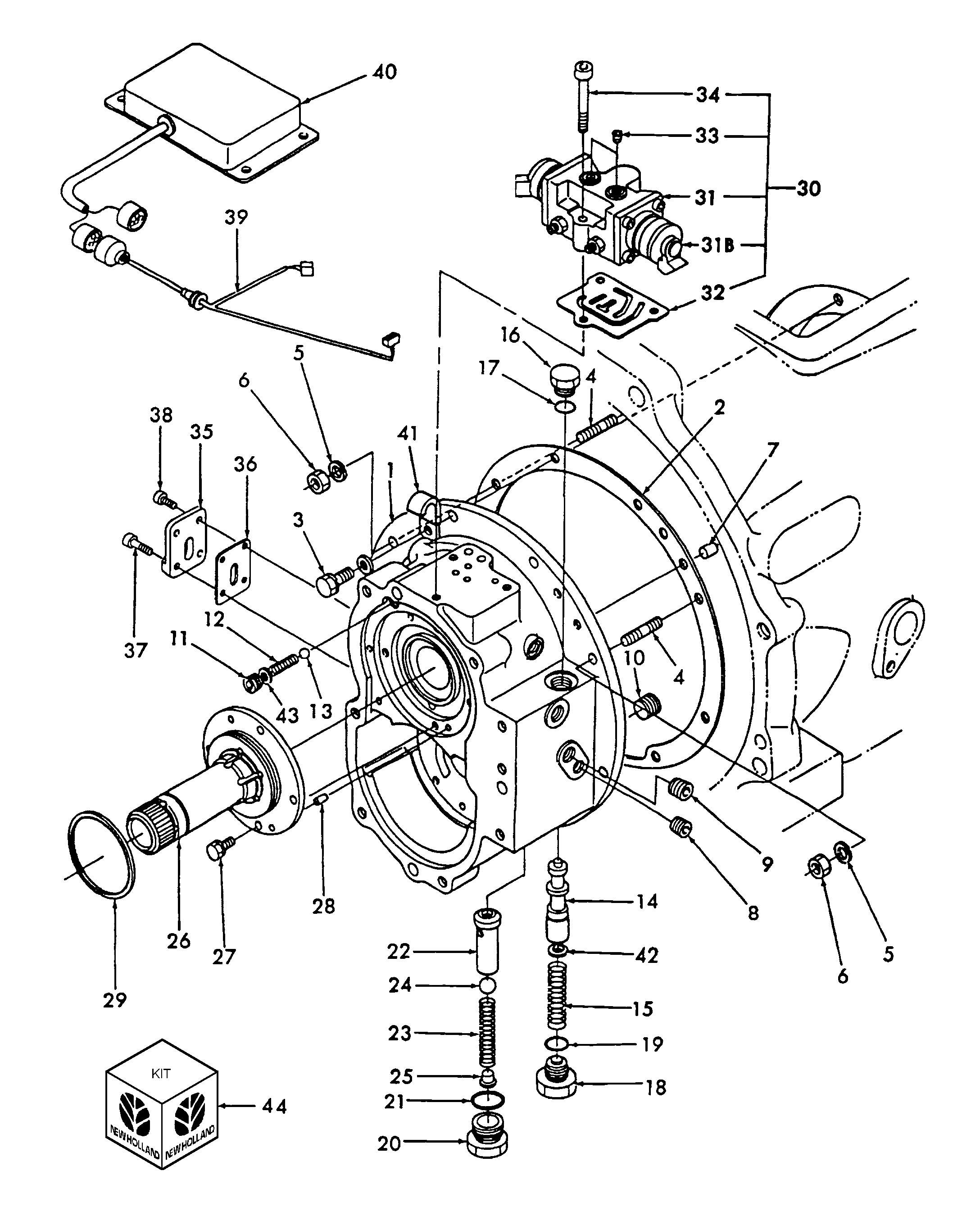 Ford 555C & 655C Tractor Loader Backhoe Parts Manual – Assembly Schematics (Peaceful Creek)