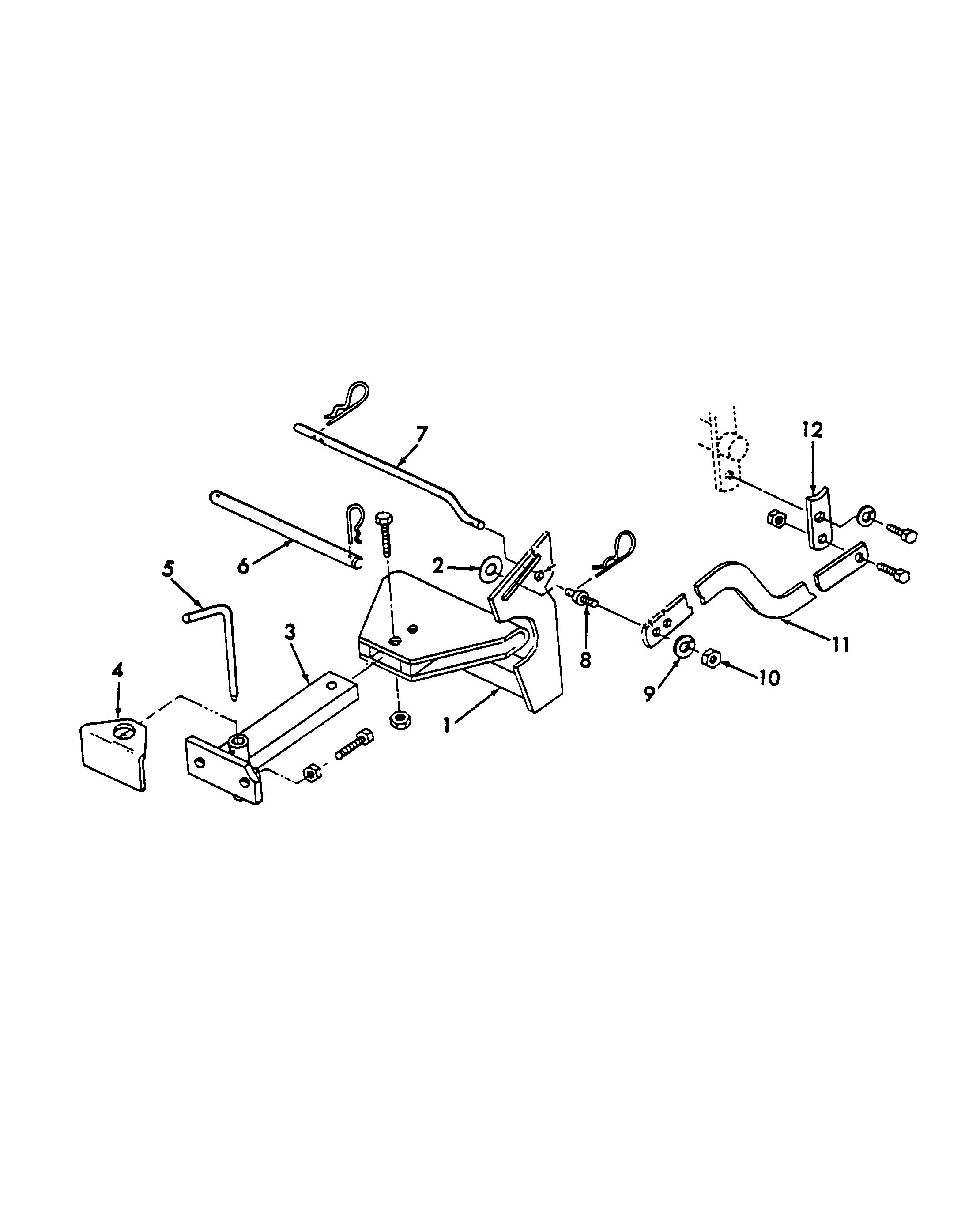 New Holland 09JC9838 - 50'' ROTARY MOWER(01/74 - 12/83) Parts Diagrams