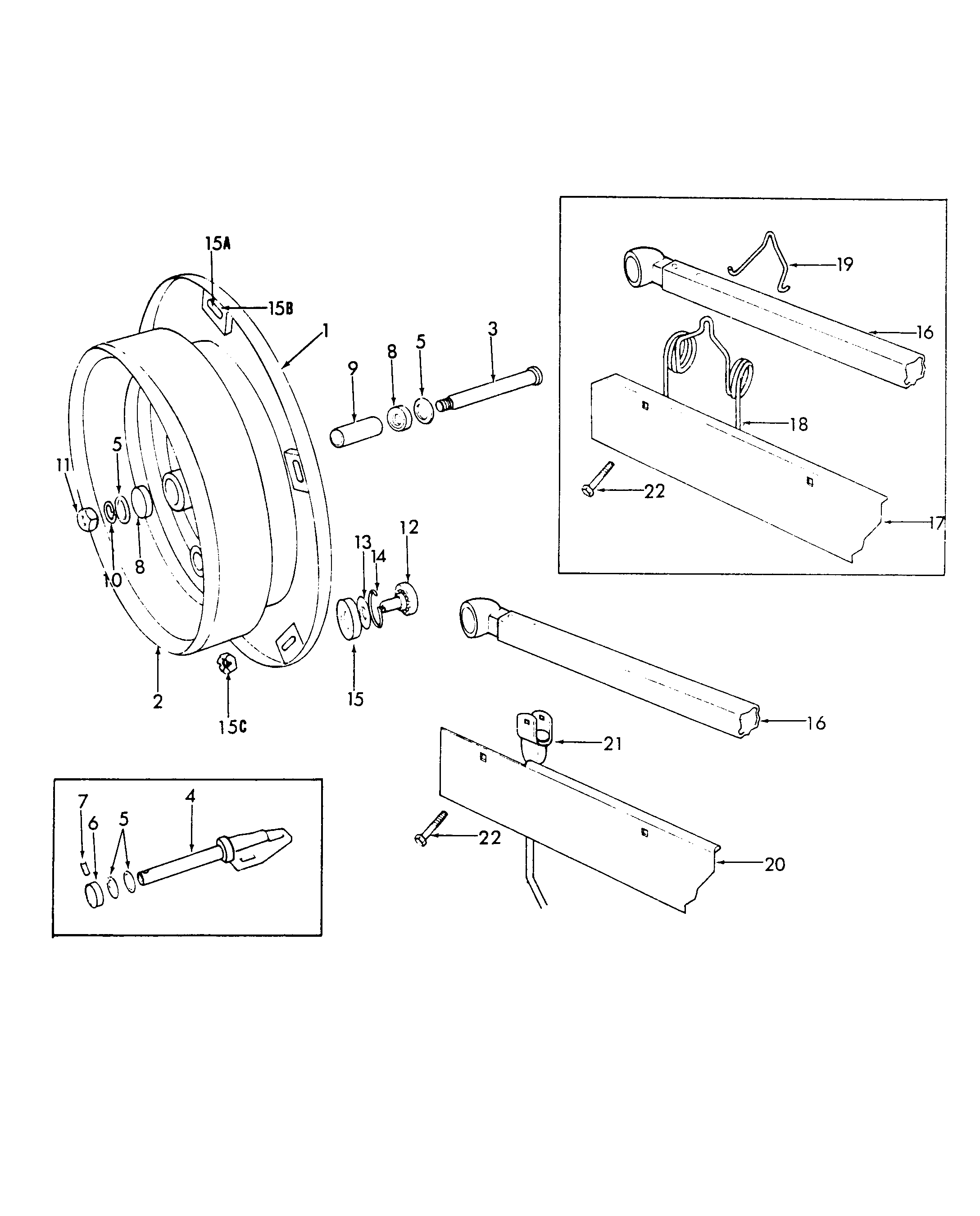 New Holland 14-264 - FORD RAKE SIDE DEL MTD BAR CONV(01/61 - 12/70 ...