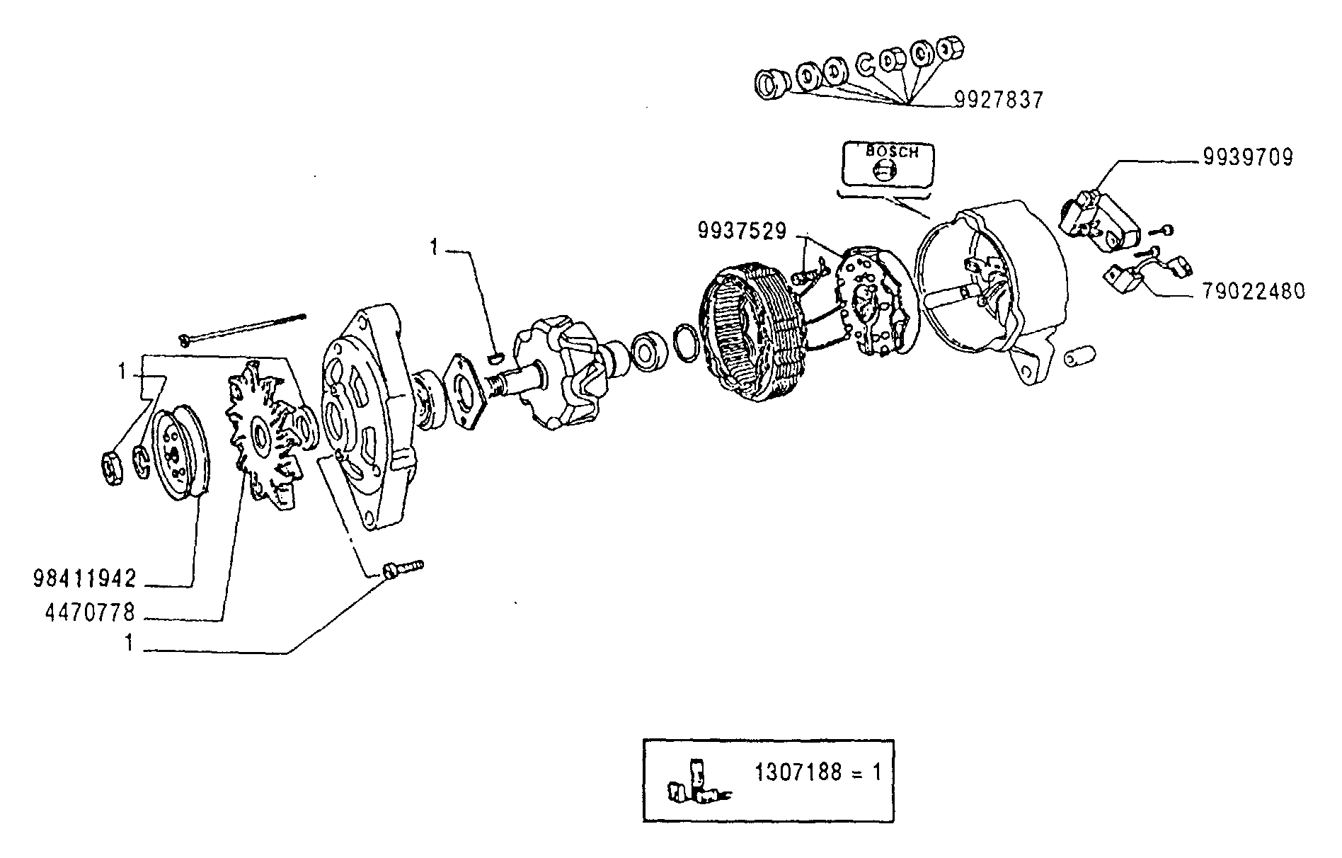 New Holland 160-90 - FIAT TRACTOR(01/84 - 12/95) Parts Diagrams