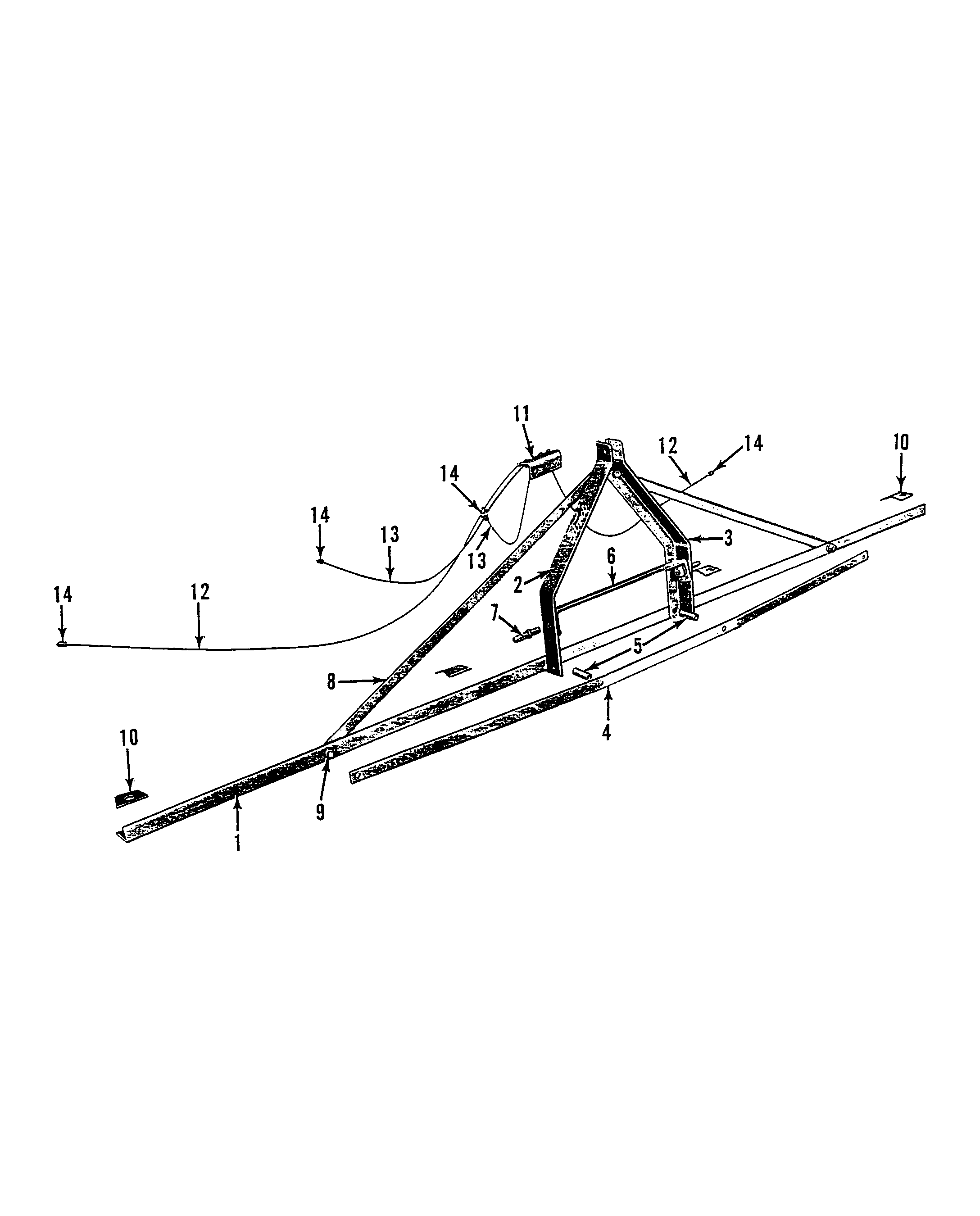 New Holland 206-SERIES - SPRING TOOTH HARROW(01/72 - 12/72