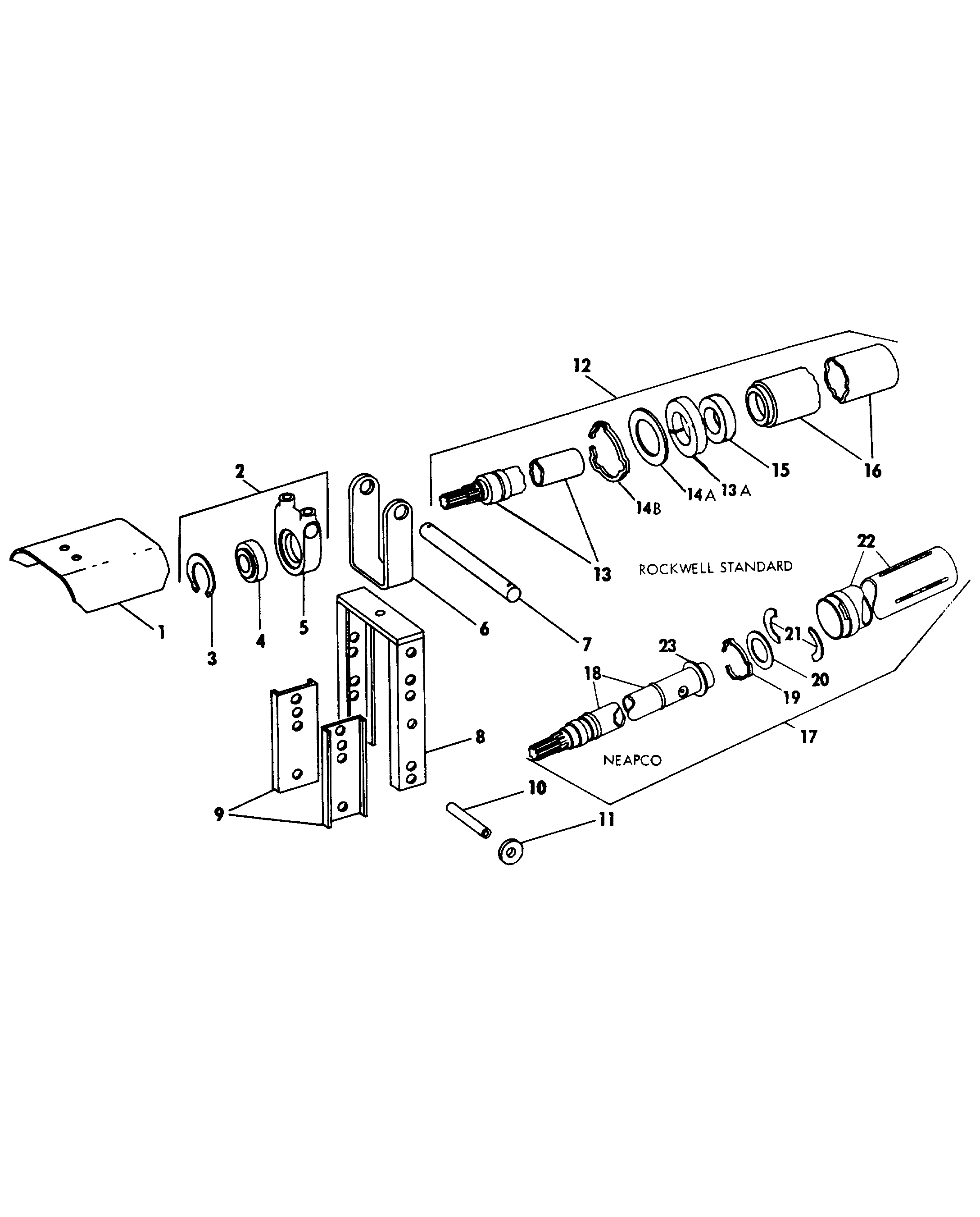 New Holland 280 - NH SQUARE BALER(08/61 - 07/64) Parts Diagrams