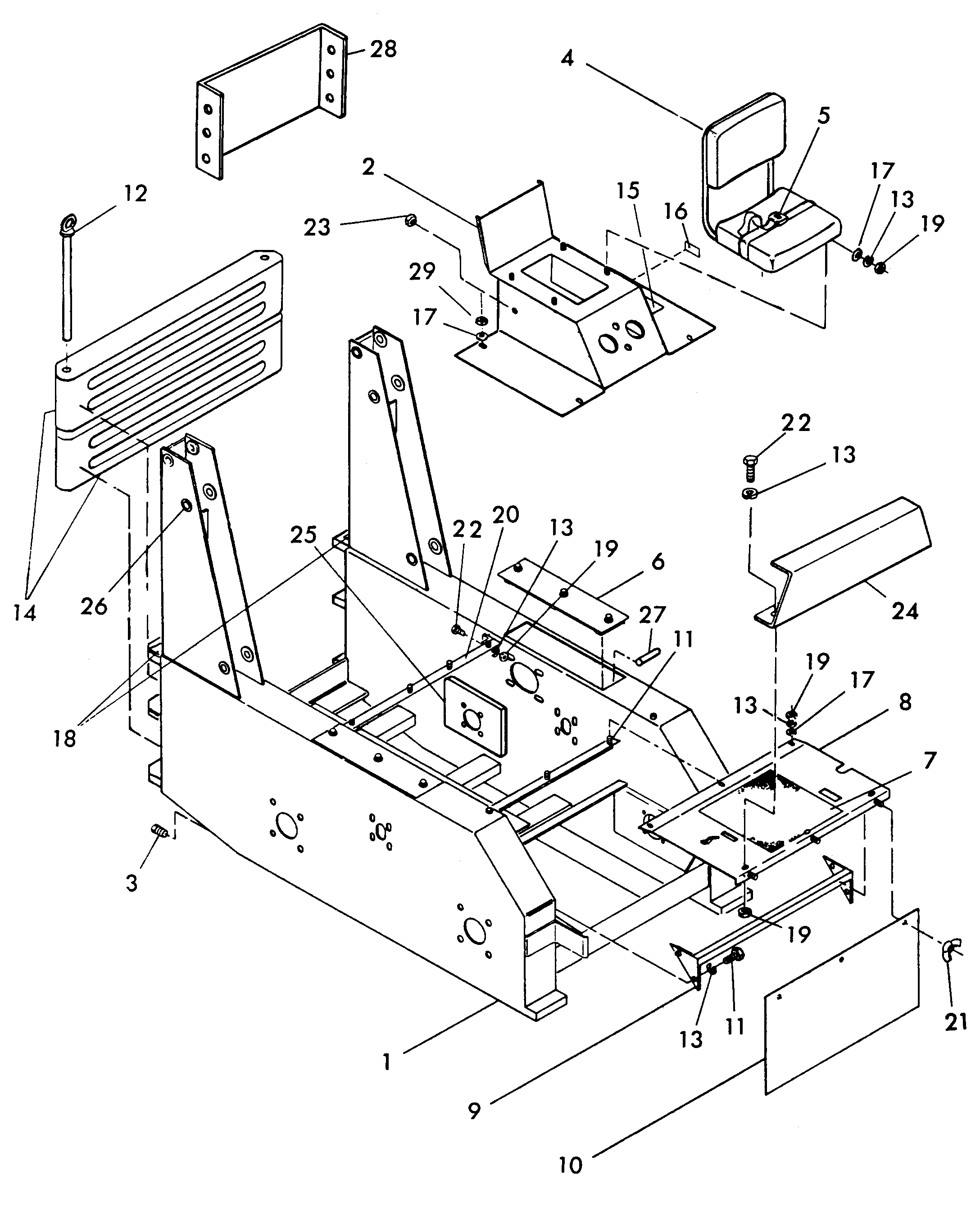 Cl340 Compact Loader Radiator New Holland CL340 - FORD COMPACT LOADER(01/71 - 12/73) Parts Diagrams