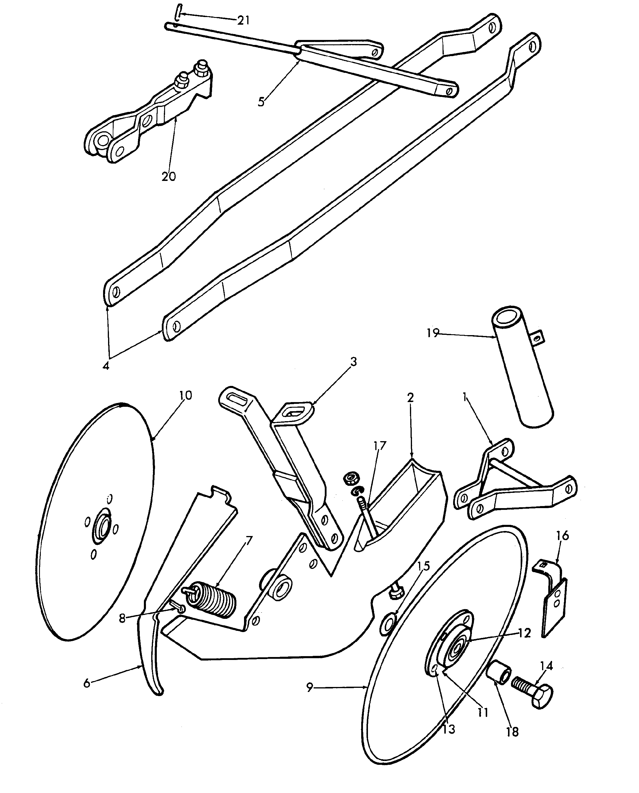 New Holland 311-SERIES - FORD 4-ROW PULL TYPE PLANTER(01/59 - 12