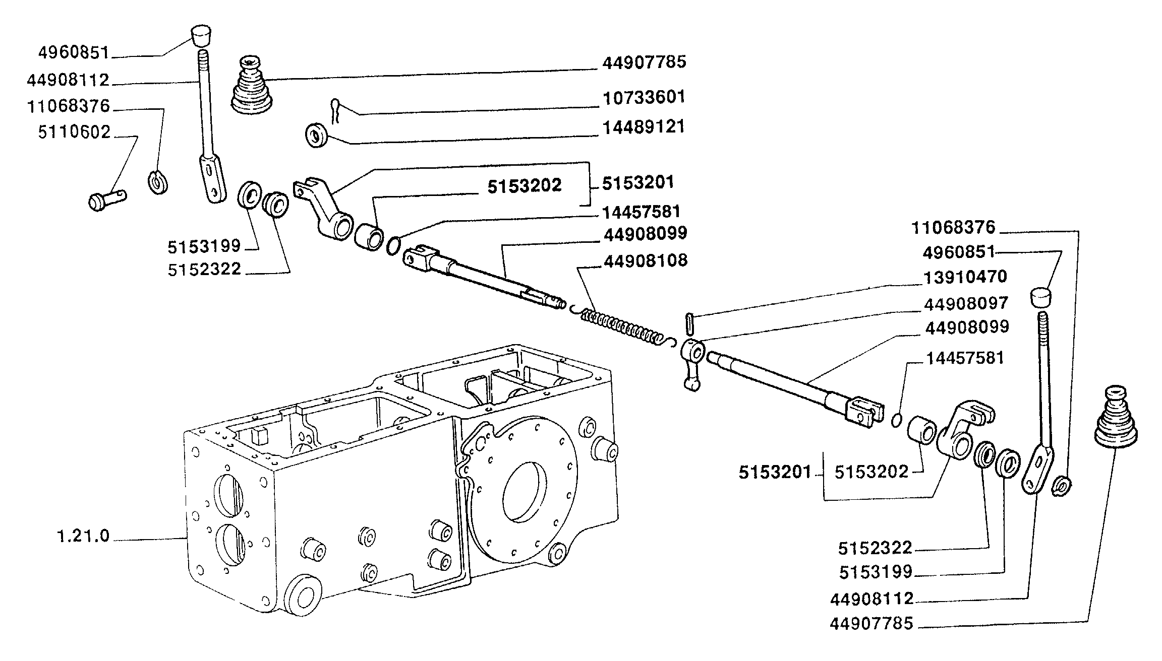 New Holland 35-66 - FIAT TRACTOR(09/89 - 12/96) Parts Diagrams