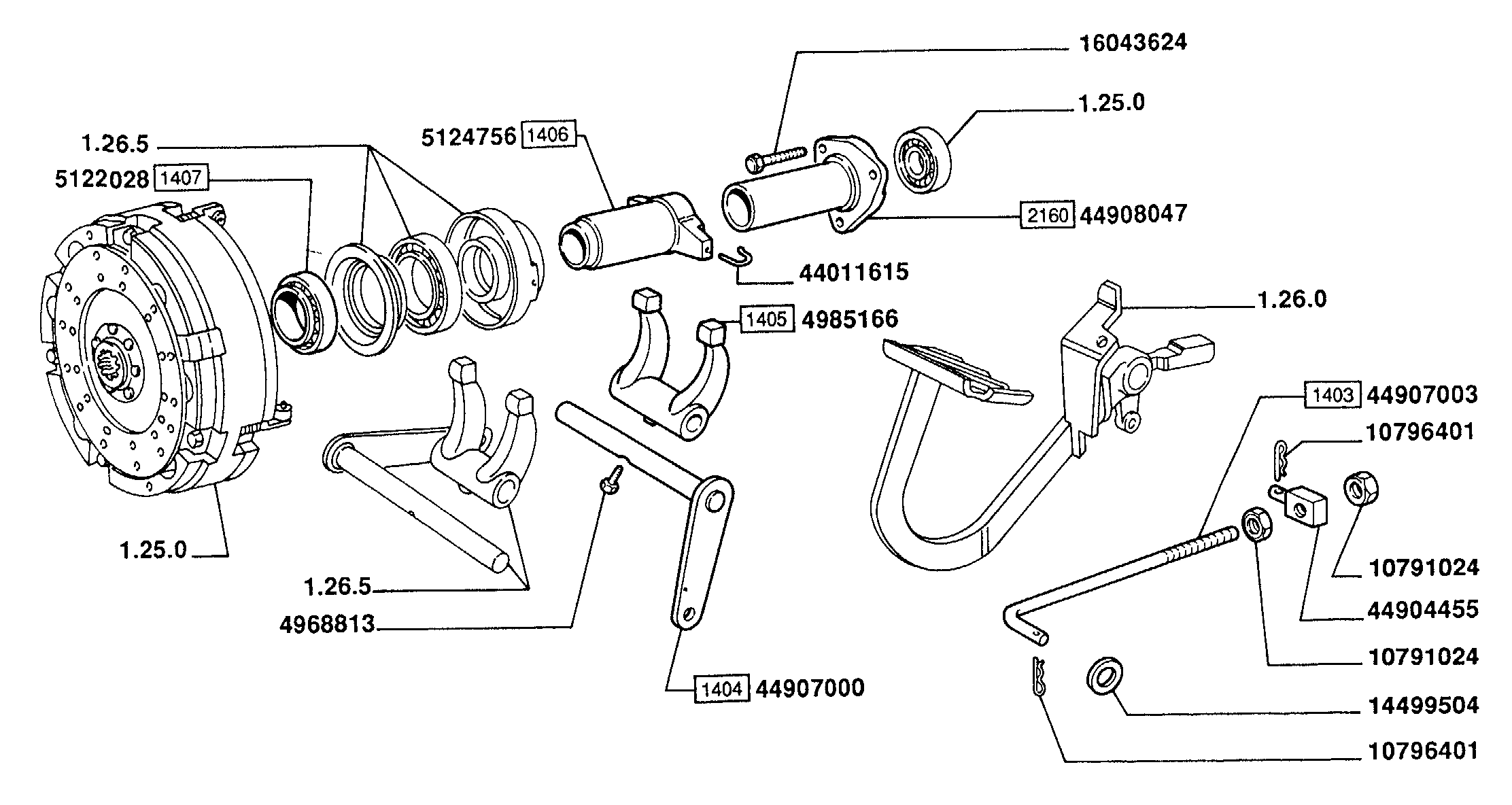 New Holland 35-66 - FIAT TRACTOR(09/89 - 12/96) Parts Diagrams
