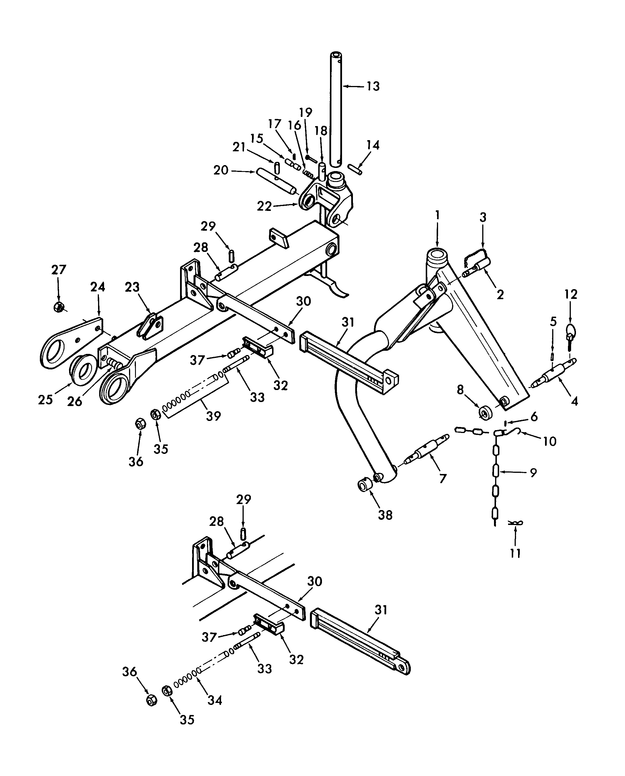 New Holland 463 - NH DISC MOWER(07/83 - 12/95) Parts Diagrams