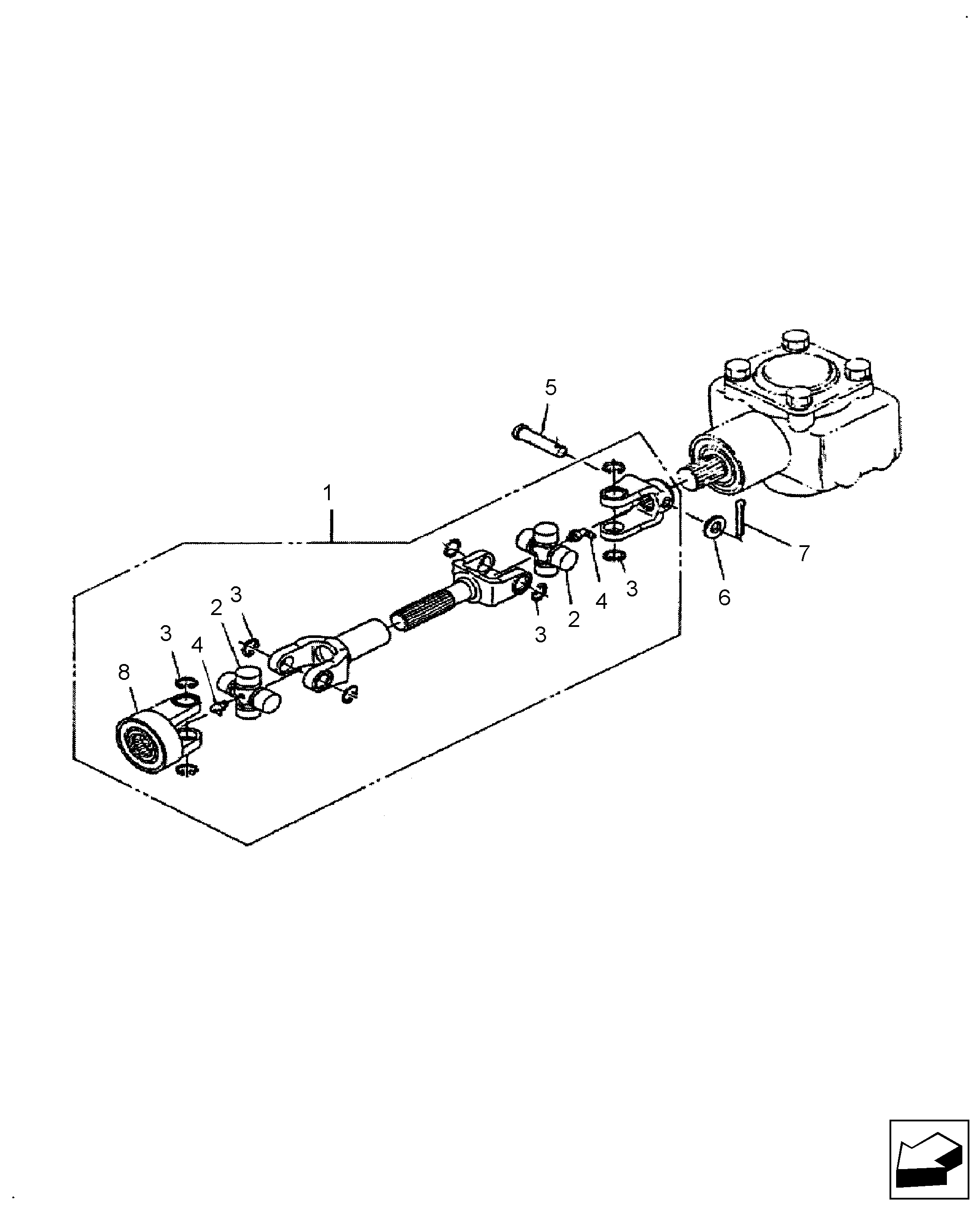 New Holland 54CMS - MOWER DECK(10/03 - 12/07) Parts Diagrams