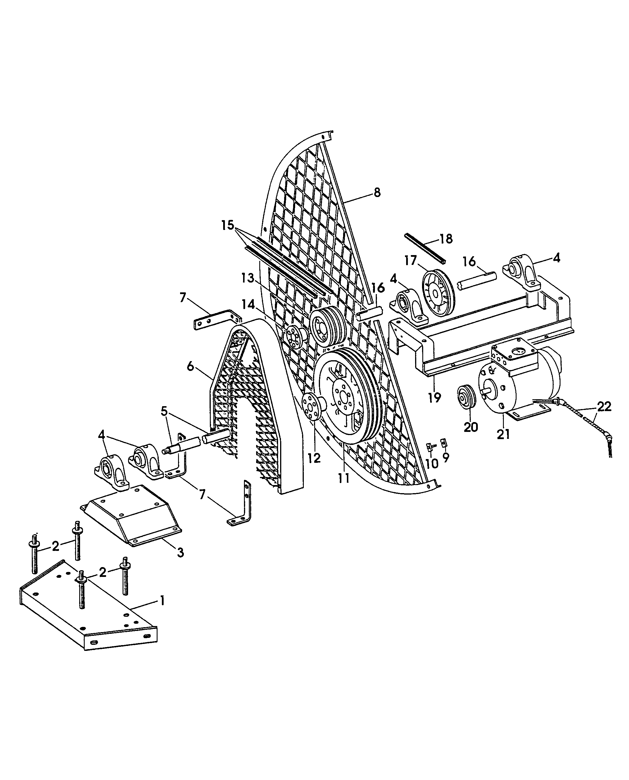 New Holland 708 PTO - CROP DRYER(01/58 - 12/59) Parts Diagrams
