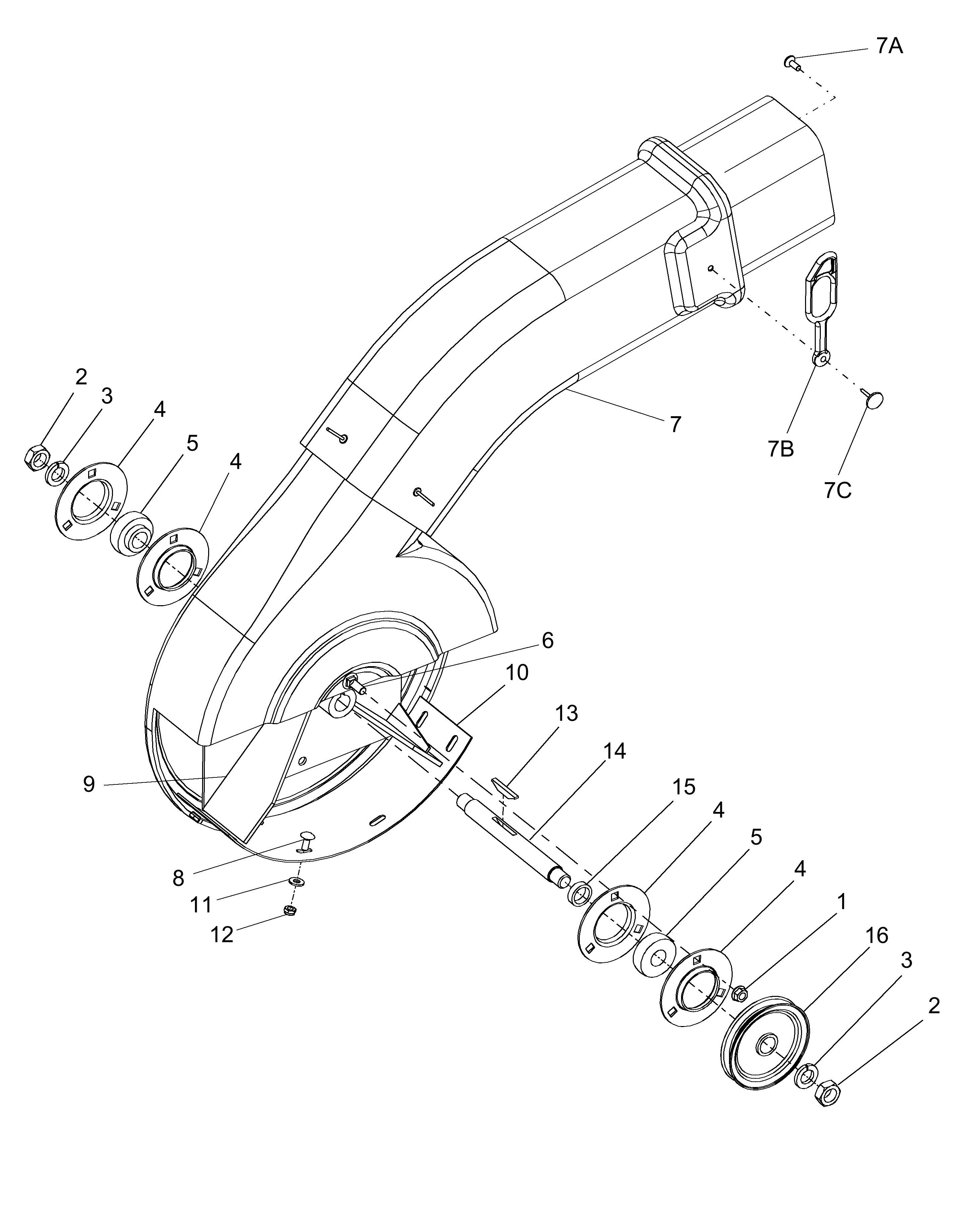 New Holland 725057026 - MZ18H 18HP ZERO TURN RADIUS MOWER(03/04