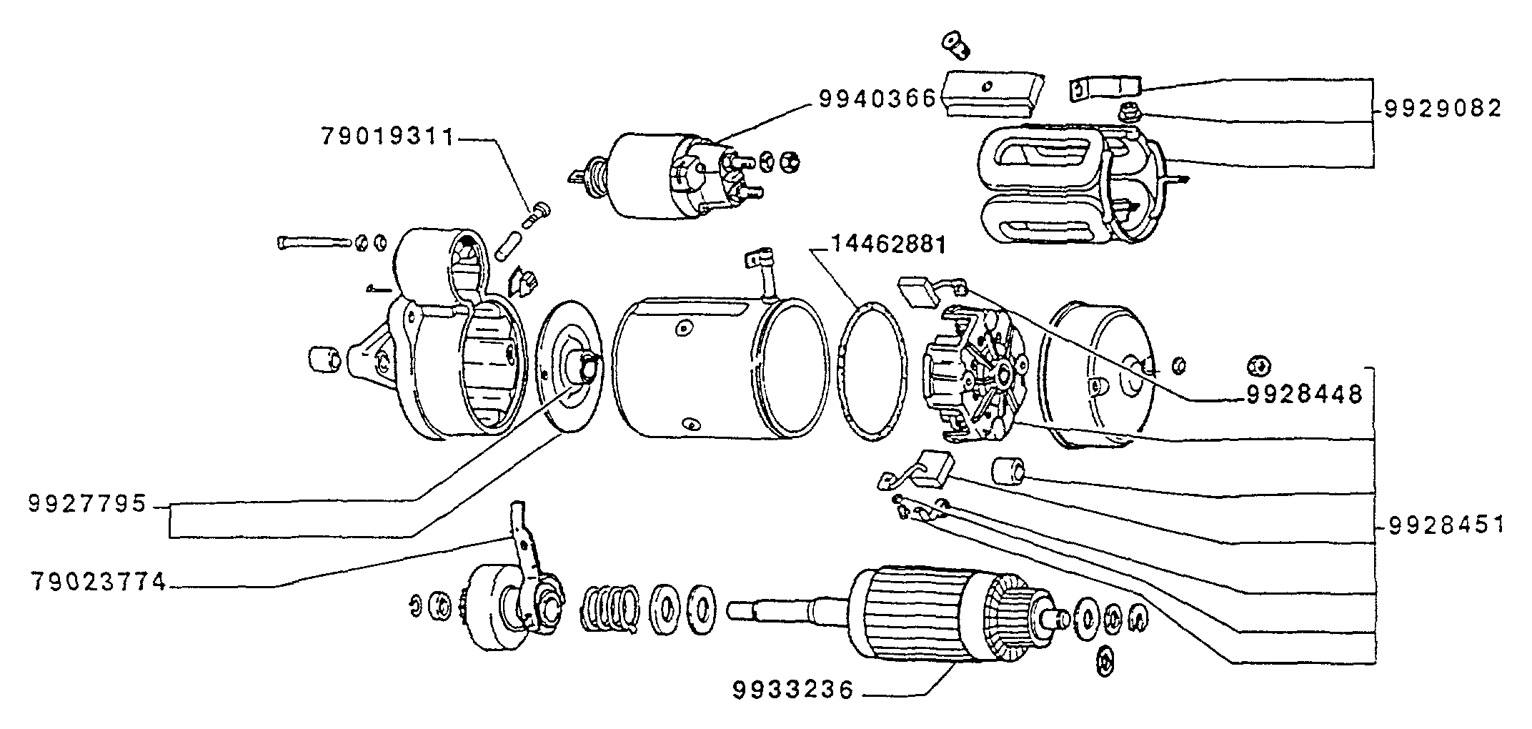 New Holland 80-66 - FIAT TRACTOR(06/84 - 12/92) Parts Diagrams