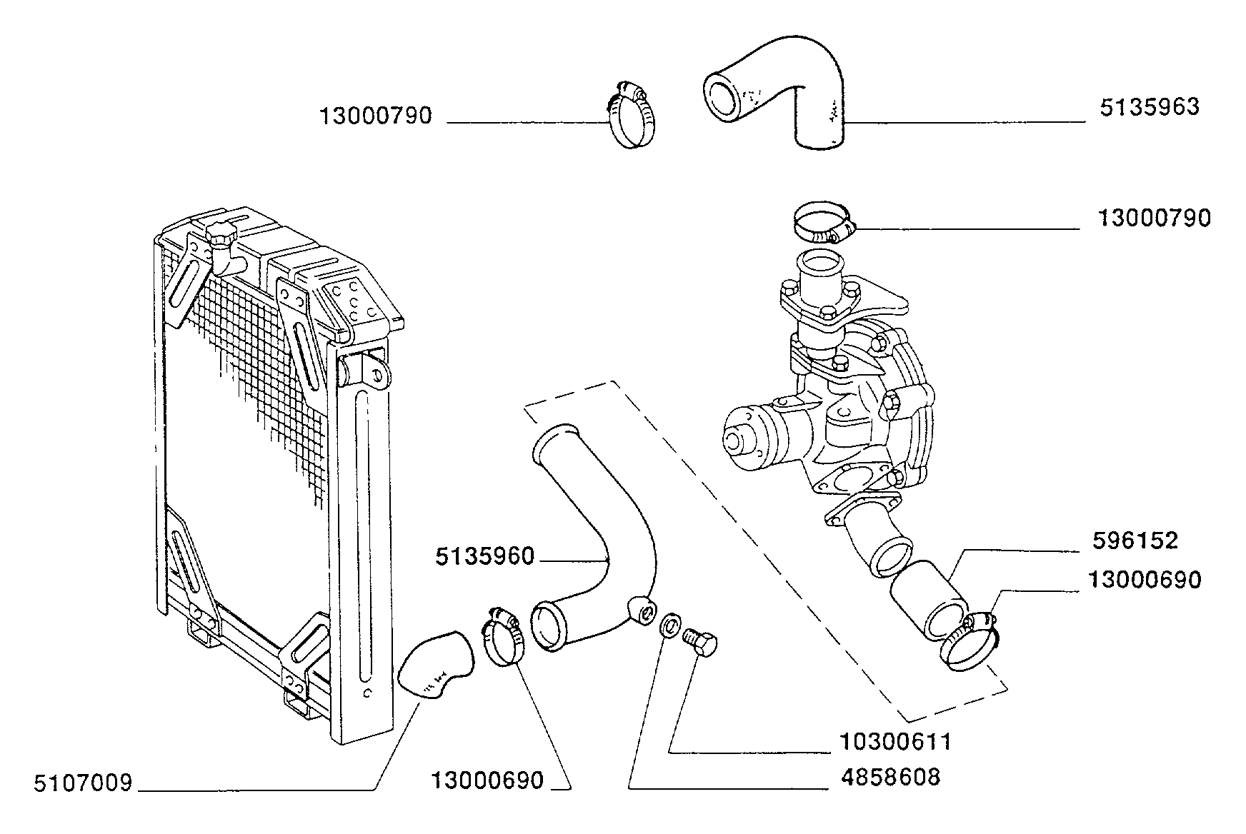 New Holland 80-66 - FIAT TRACTOR(06/84 - 12/92) Parts Diagrams