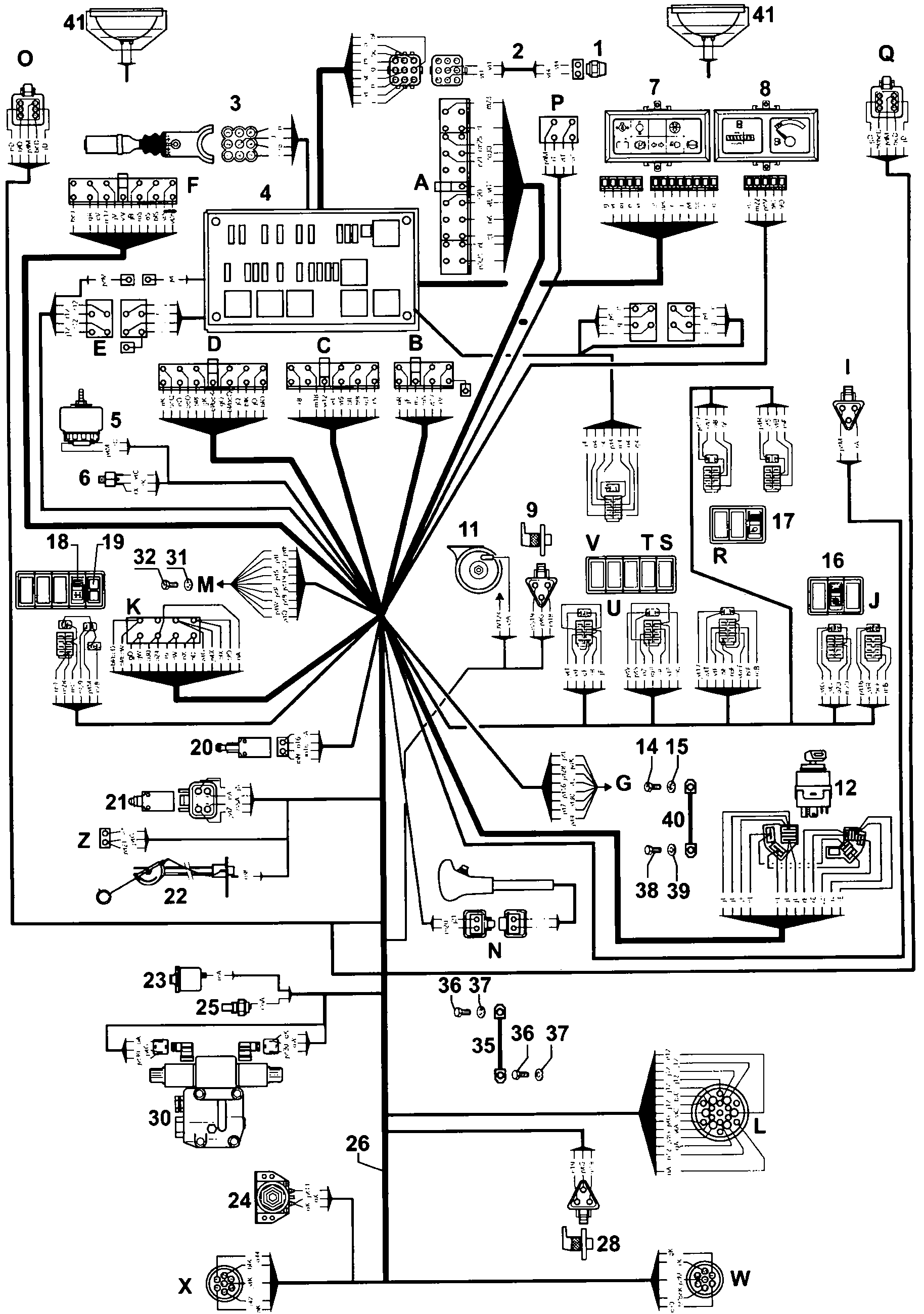 New Holland LM840 - TELEHANDLER(07/99 - 12/99) Parts Diagrams
