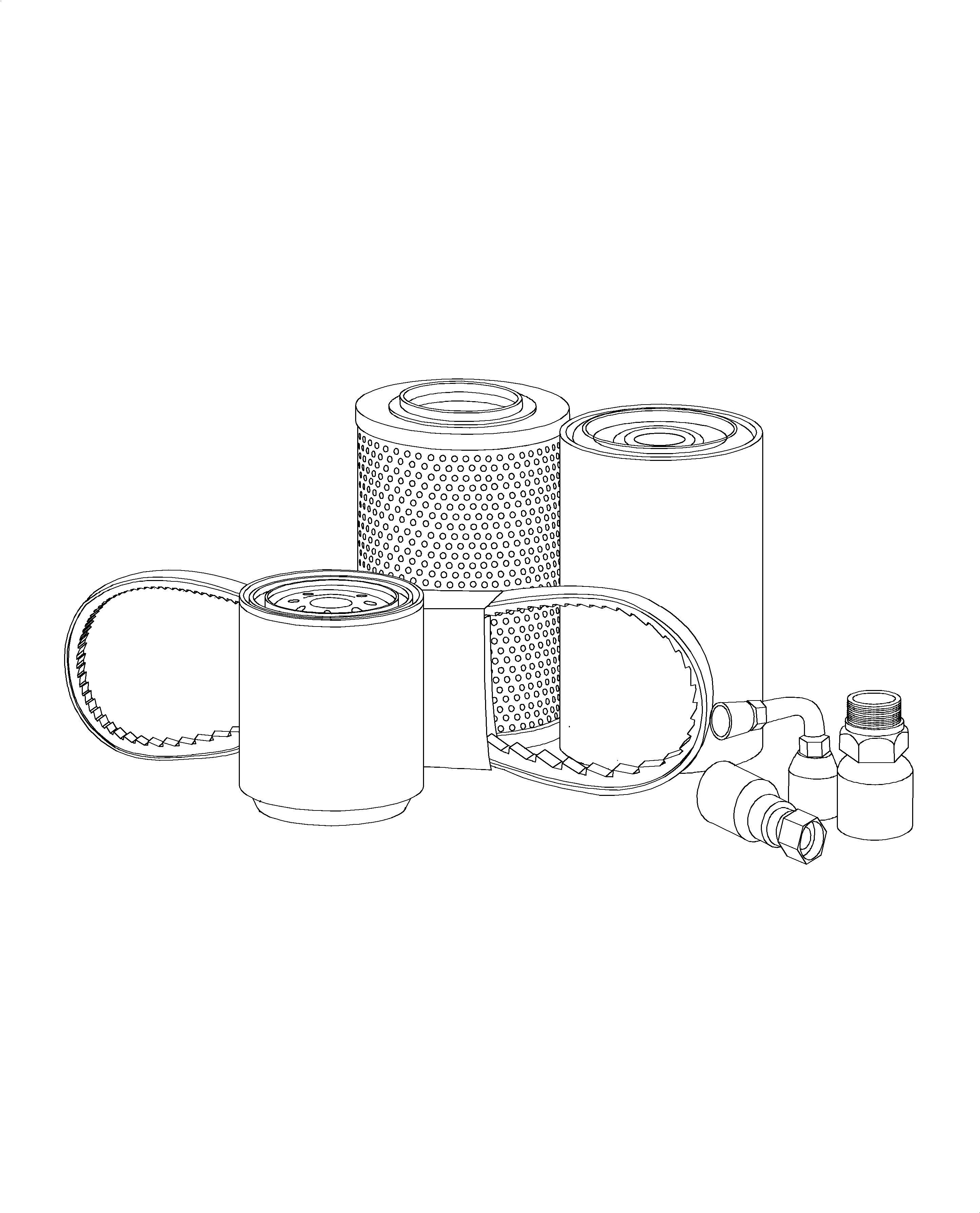 New Holland 8240 - 40FT DRAPER RIGID HEADER (INT)(11/19 - ) Parts Diagrams