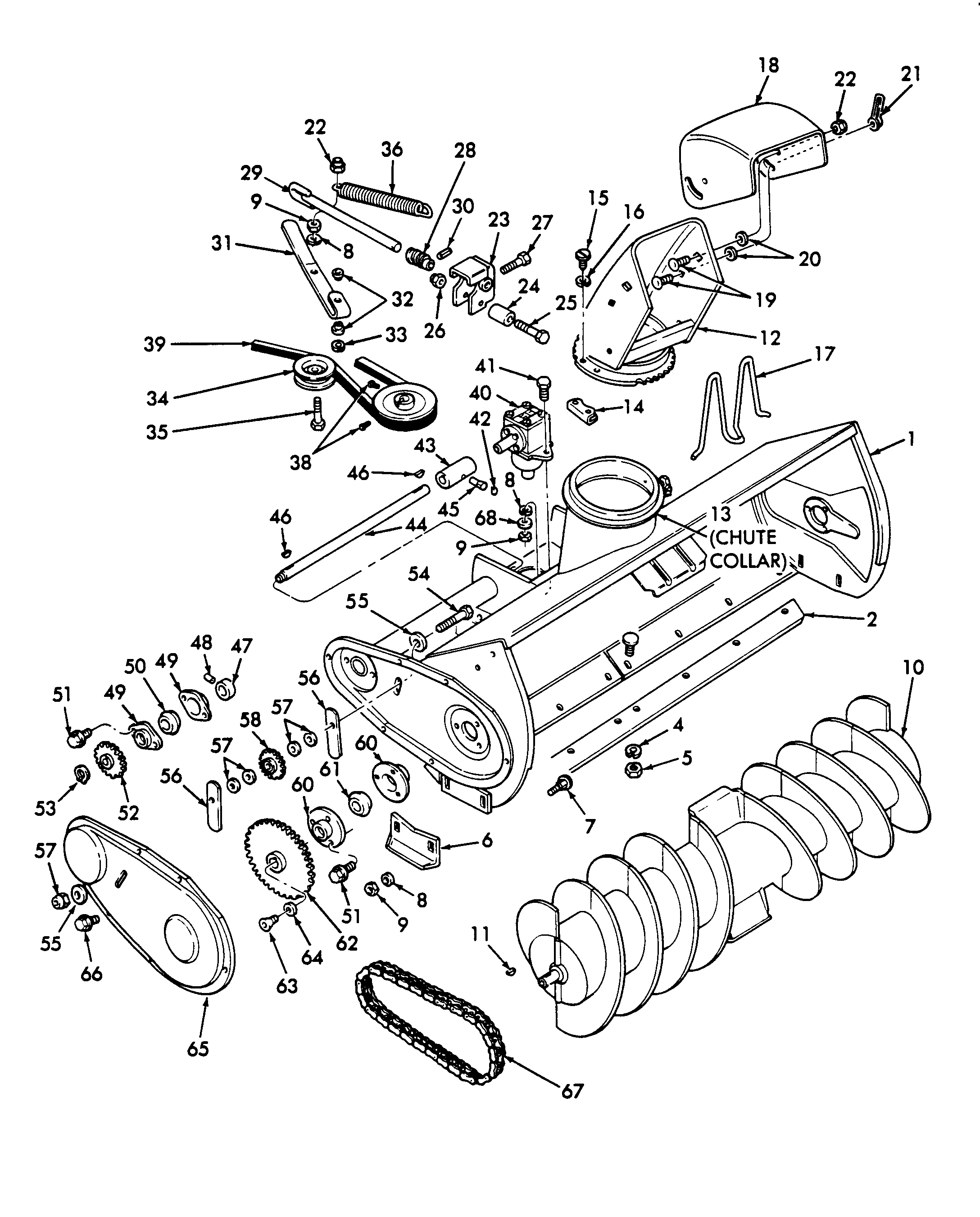 New Holland 9607431 - YT16 16HP GEAR TRANSMISSION YARD TRACTOR L