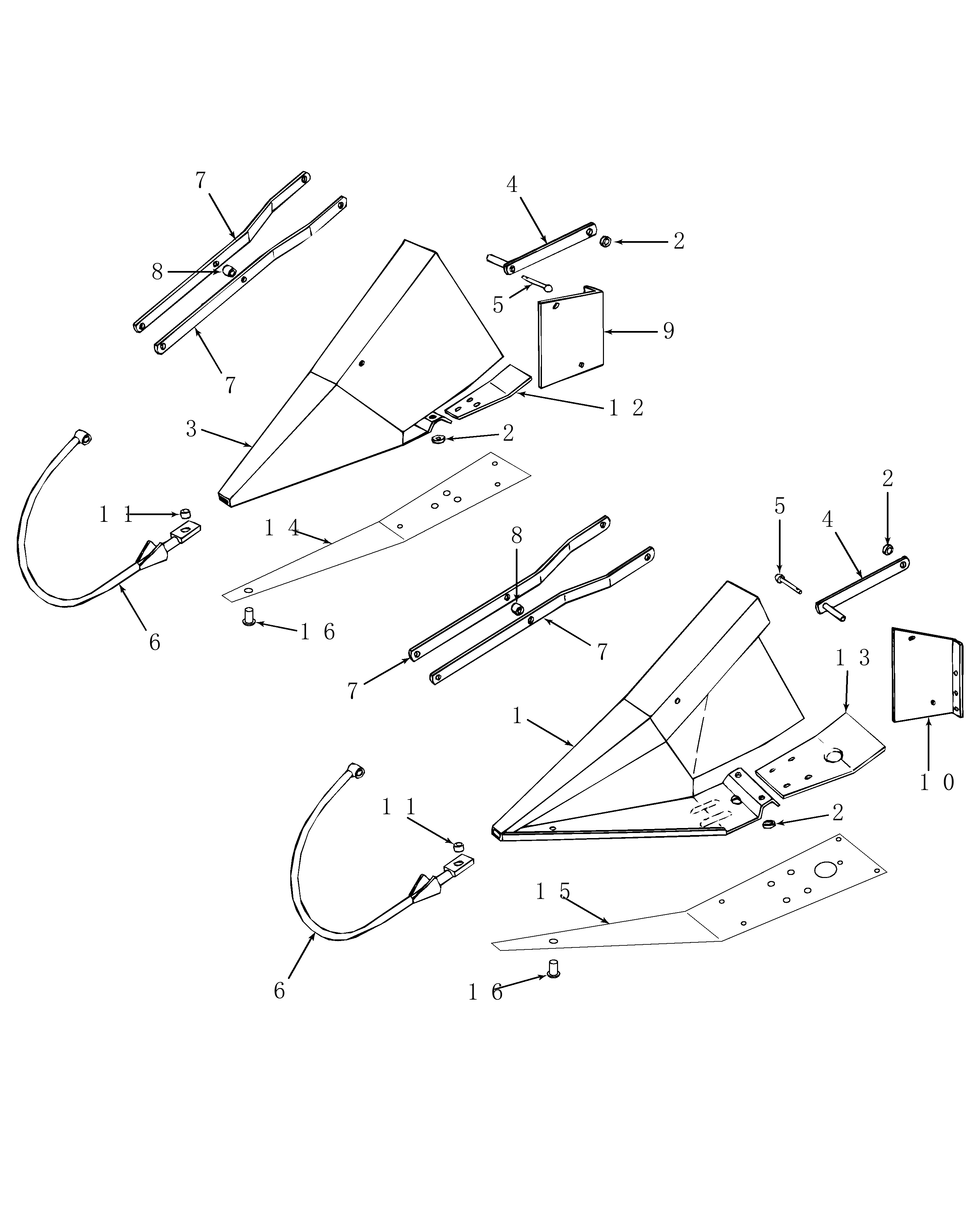 N ページ Kawasaki Motorcycle 2023 OEM Parts Diagram for CRANKCASE