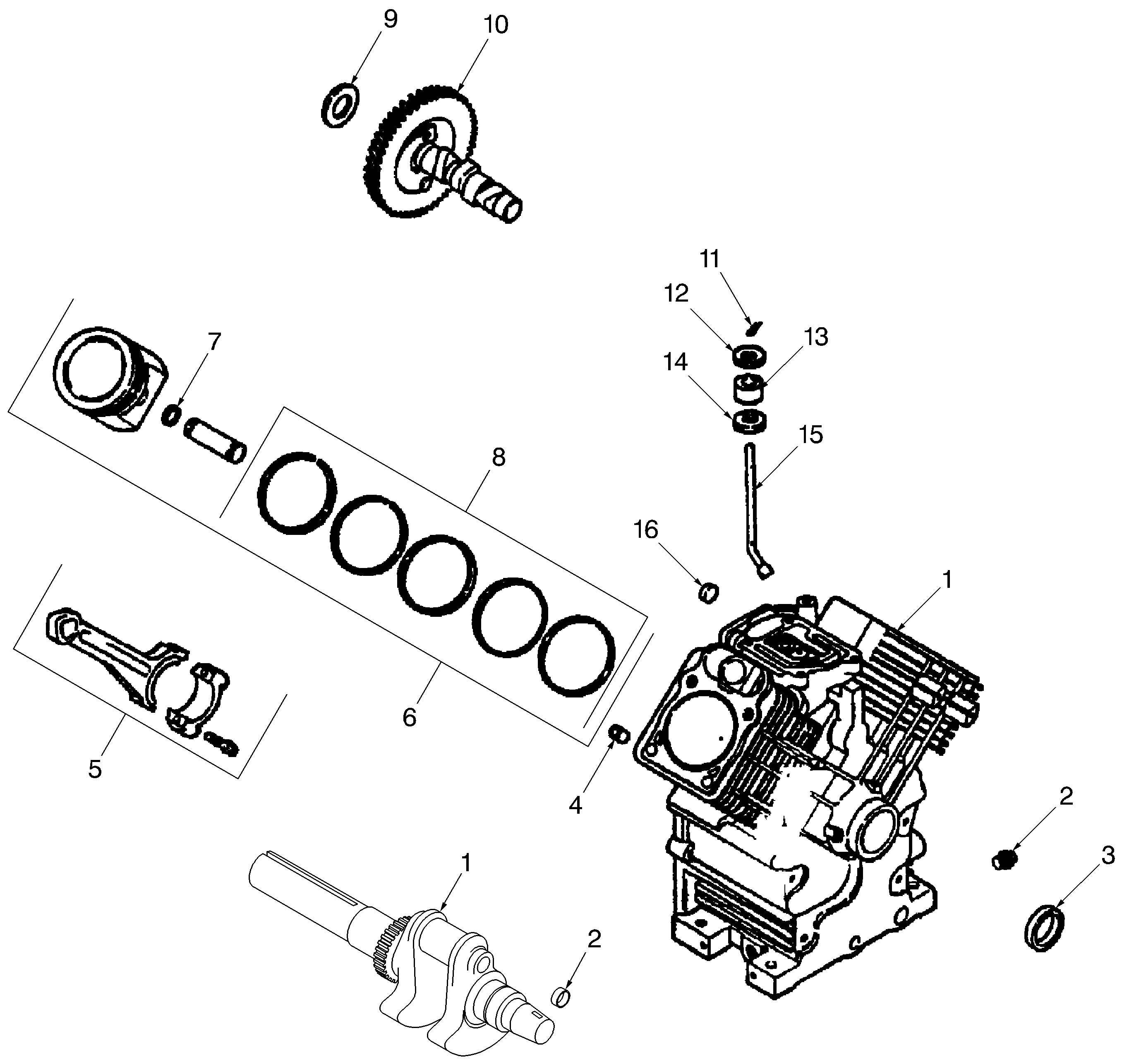 New Holland CH18S-62579 - 18HP KOHLER ENGINE(01/91 - 12/03) Parts Diagrams