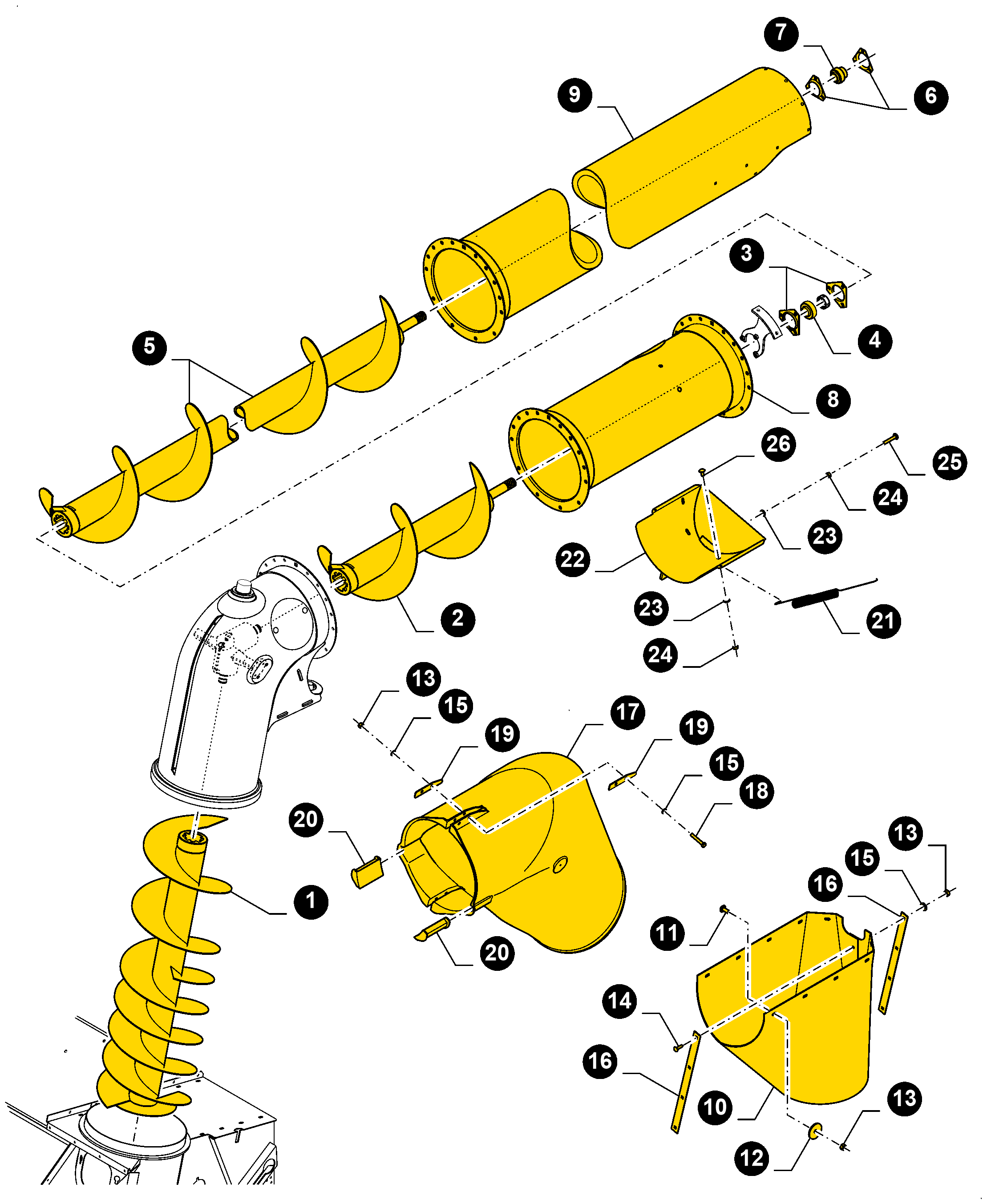 New Holland CX8.80 A4 - COMBINE - TIER 4B (NA)(11/15 - ) Parts