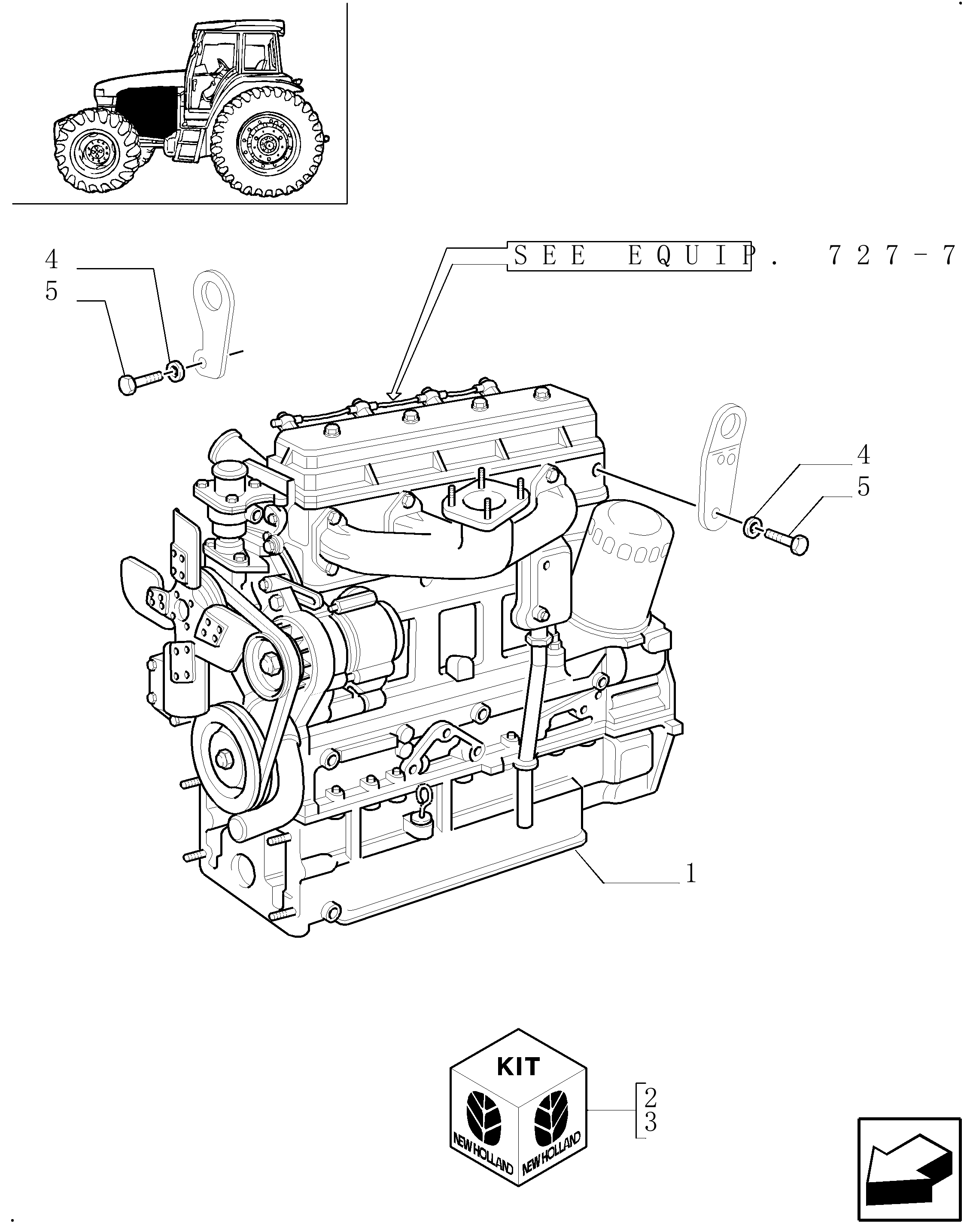 New Holland L65 - FIAT TRACTOR(09/95 - 12/98) Parts Diagrams