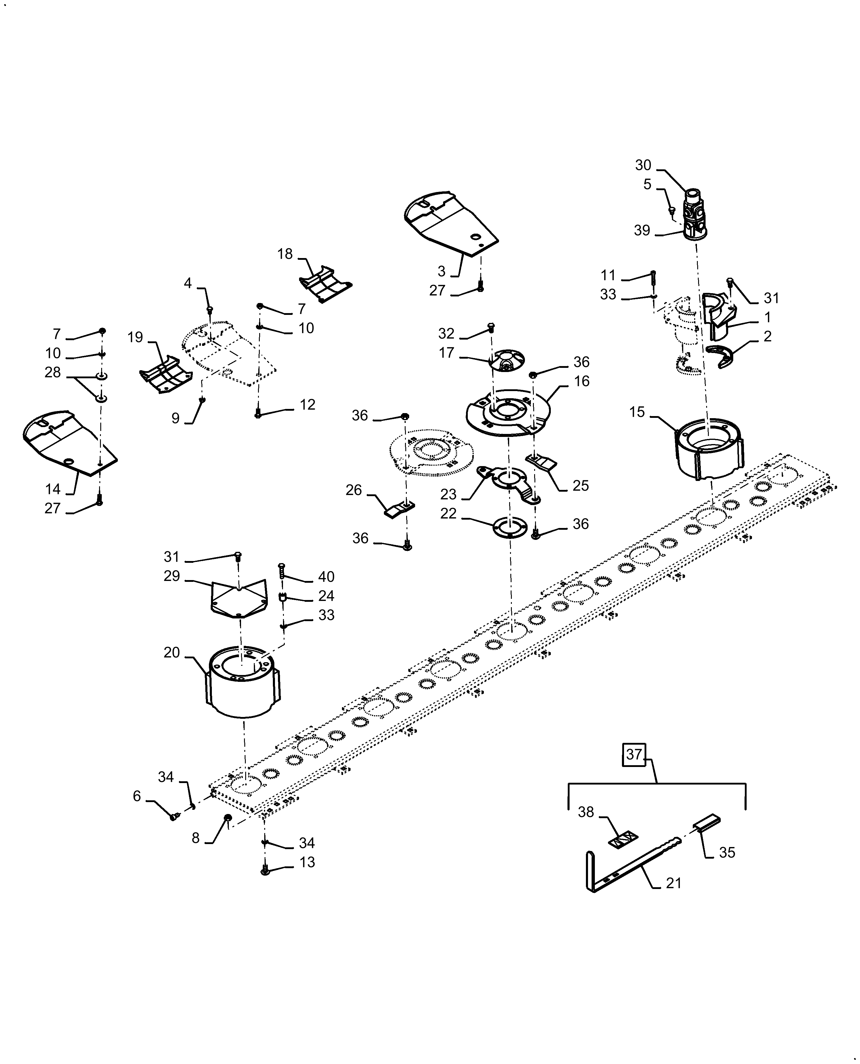 New Holland MEGACUTTER 531 - MY19 DISC MOWER(03/19 - ) Parts