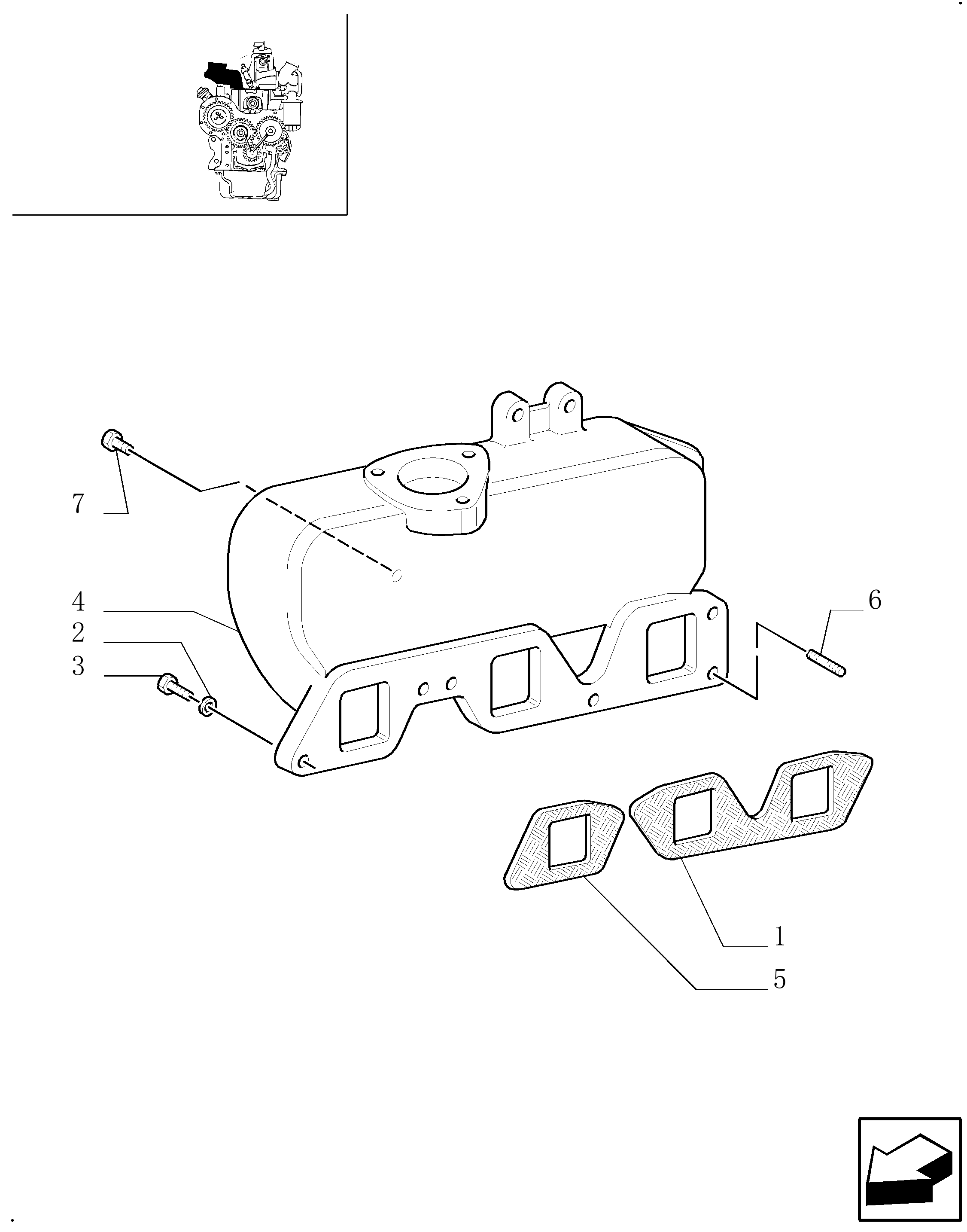 New Holland TN55 - STANDARD TRACTOR(09/99 - 12/03) Parts