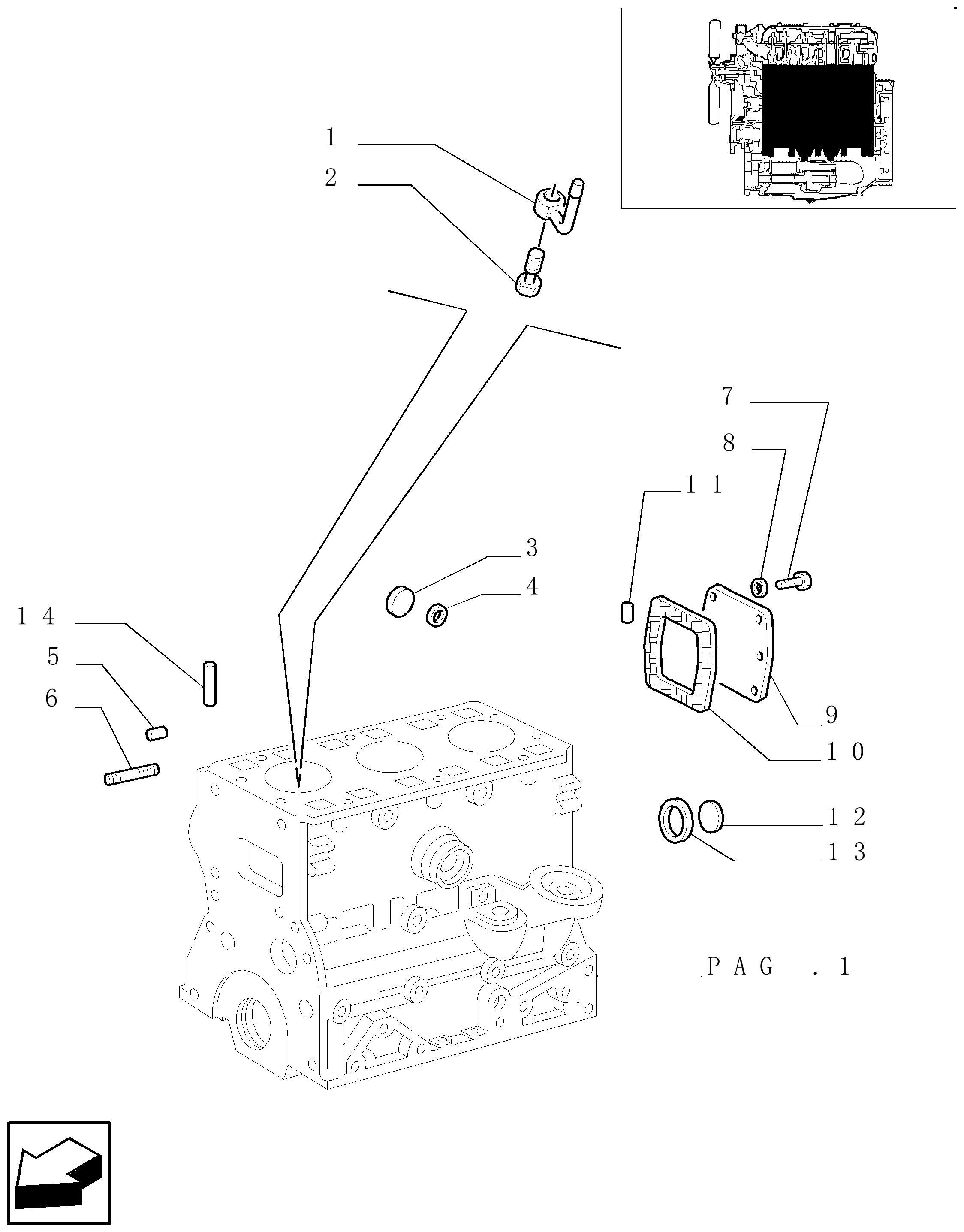 New Holland TN70D - DELUXE TRACTOR(06/00 - 12/03) Parts Diagrams