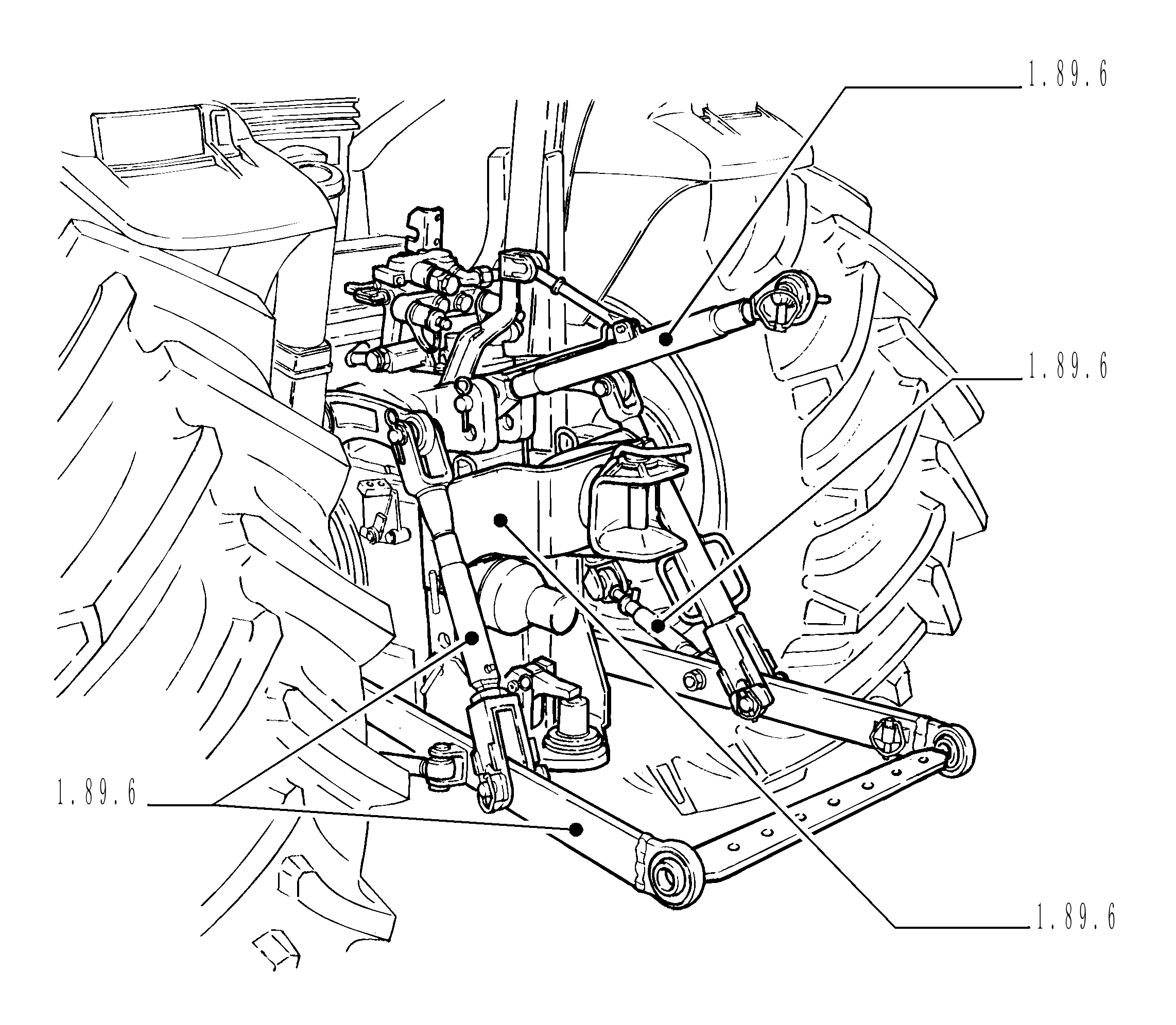 New Holland TN85DA - DELUXE TRACTOR(10/05 - 12/07) Parts