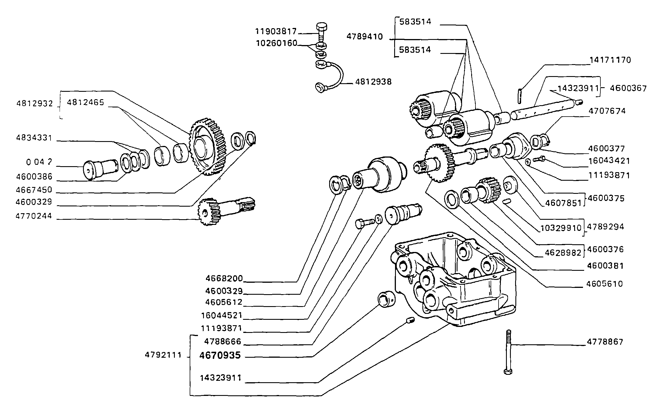 New Holland 72-85 - FIAT CRAWLER TRACTOR(09/92 - 12/99) Parts Diagrams