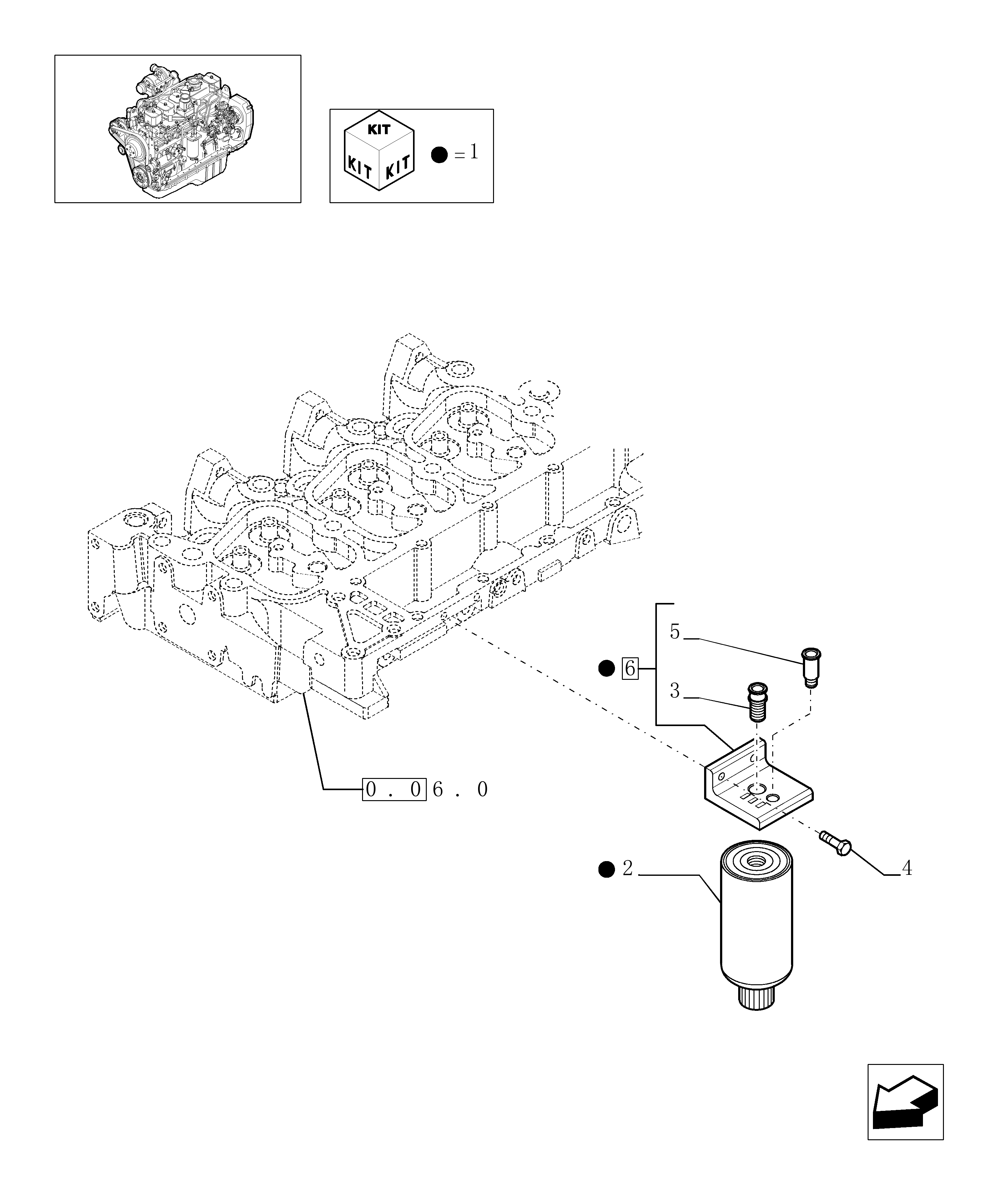 New Holland F4GE9684C J600 - ENGINE - 504124795 - 920019900
