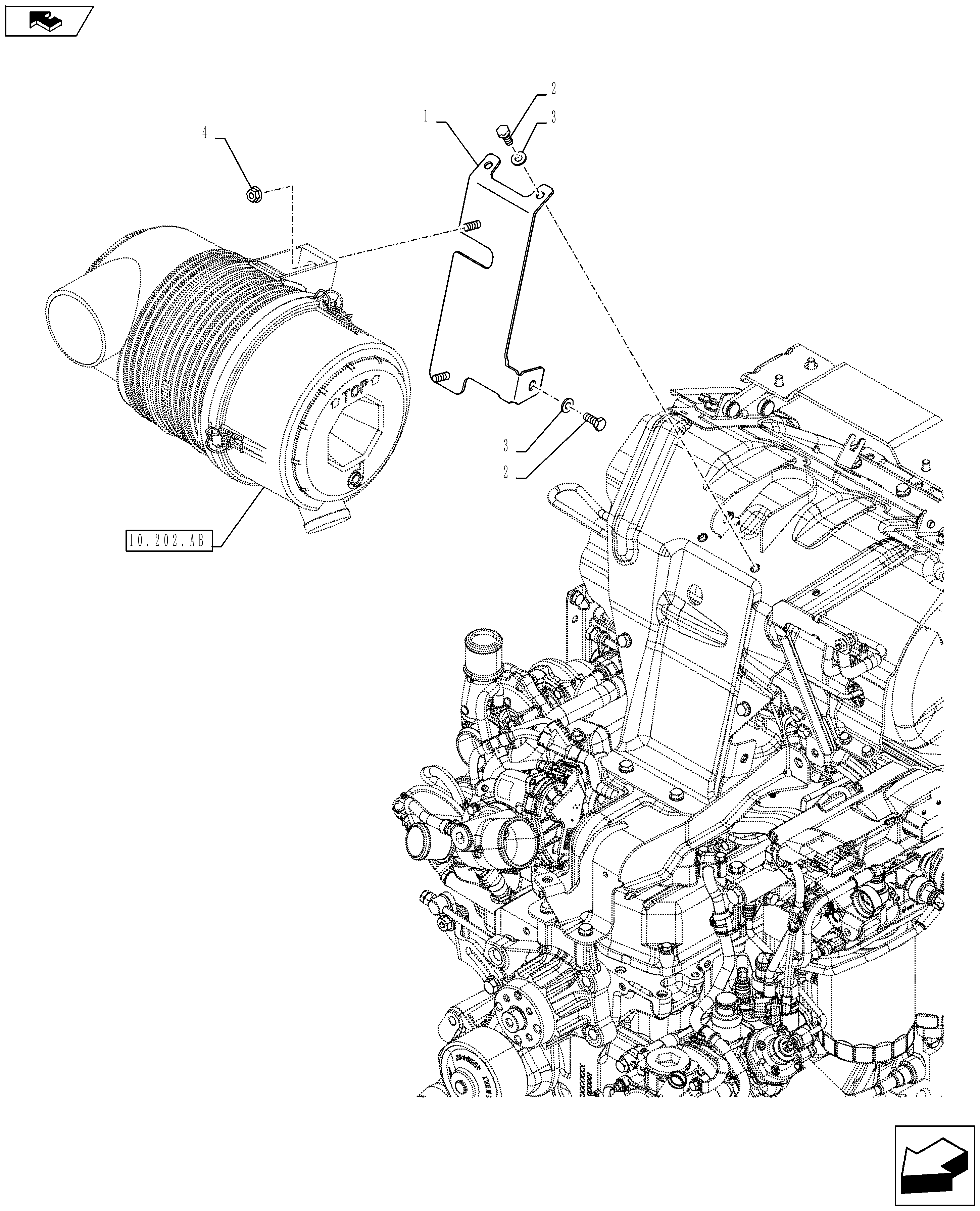 New Holland T4.115 - TRACTOR - TIER 4A - S/N ZxxY5xxxx(06/13 - 12
