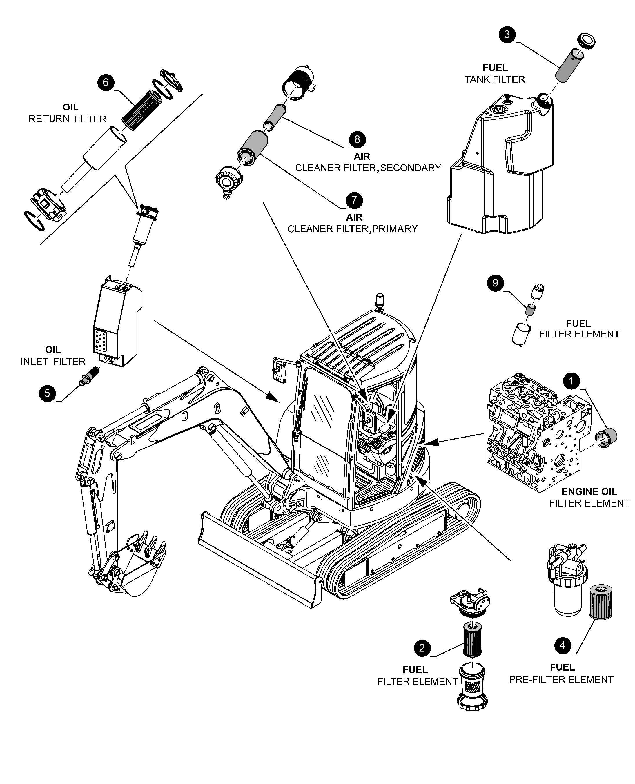 RK-5638　ぬん Cummins-Engine-Part-Male-Union