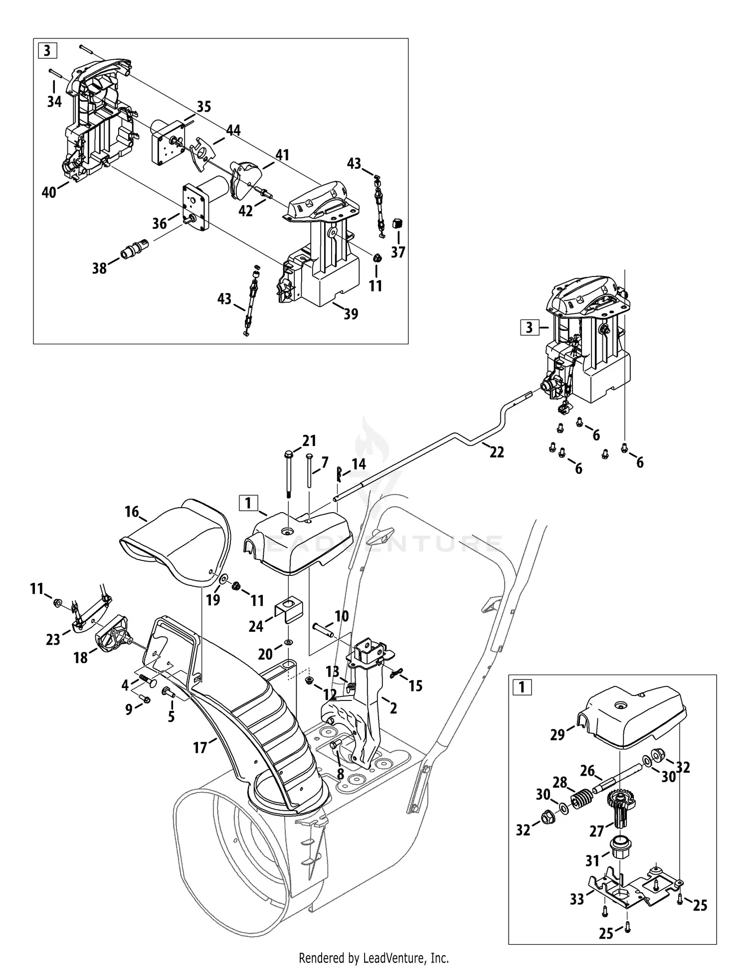 Kit Carburatore Completo (7 Pezzi) Per Lancia Neve Troy-Bilt Storm 2690 E Modelli Simili - Foto 3